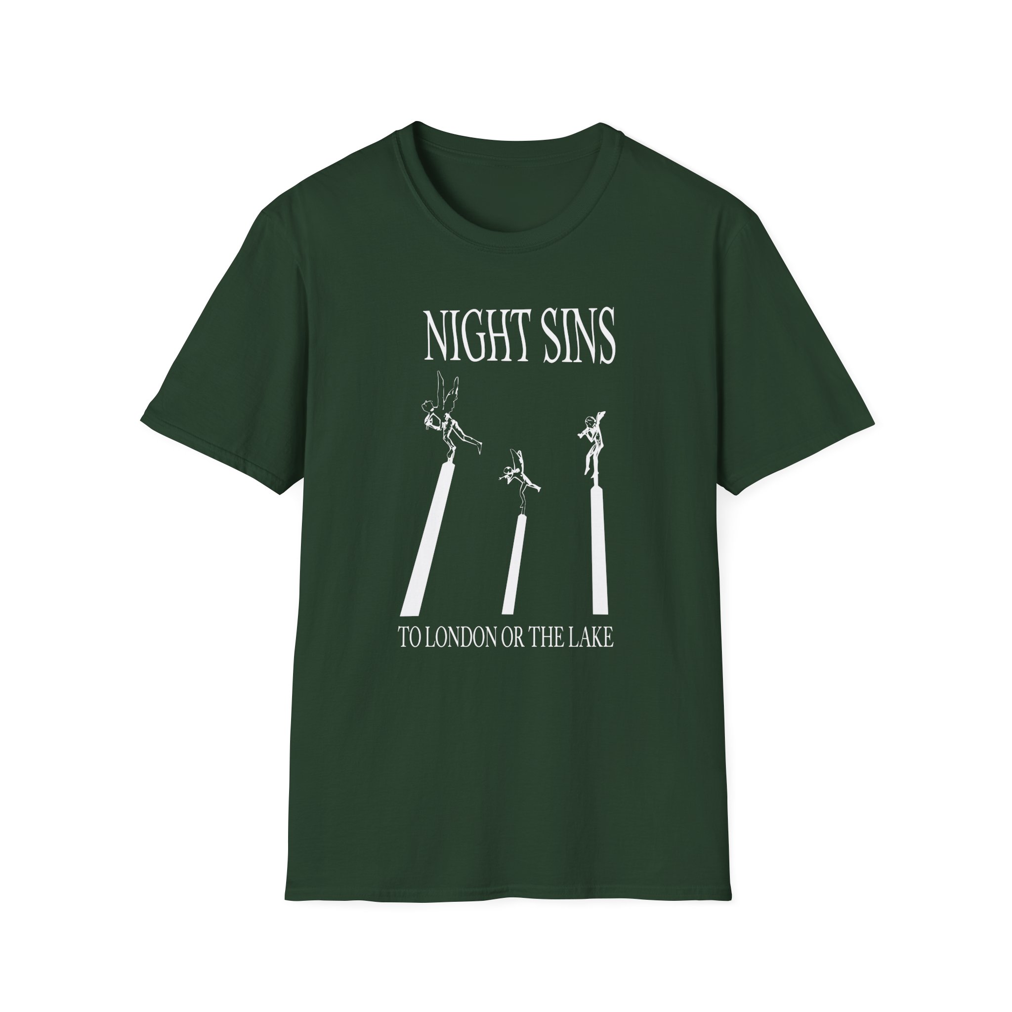 Night Sins To London Or The Lake Unisex Softstyle T-Shirt