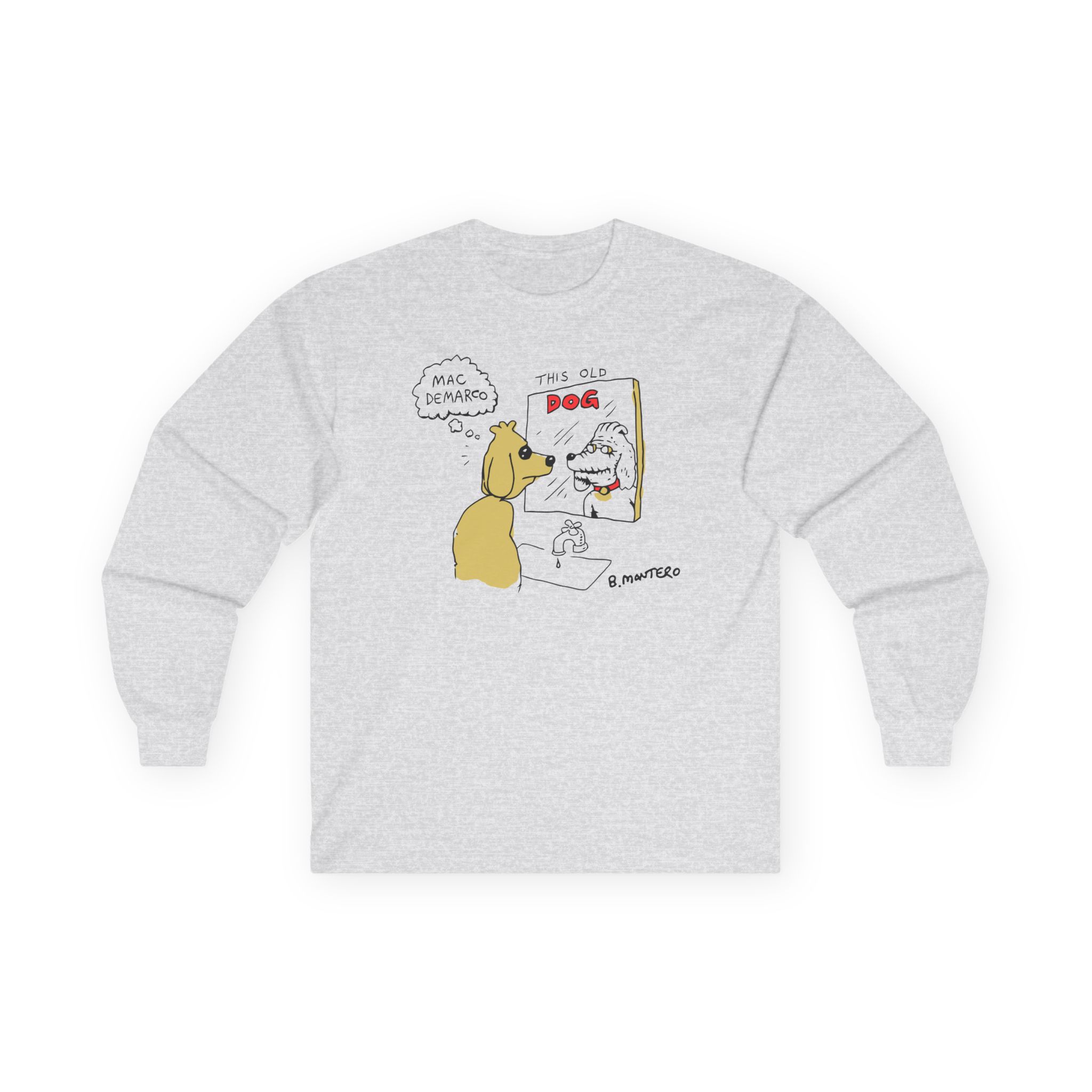 Mac Demarco Dog Mirror Unisex Ultra Cotton Long Sleeve Tee