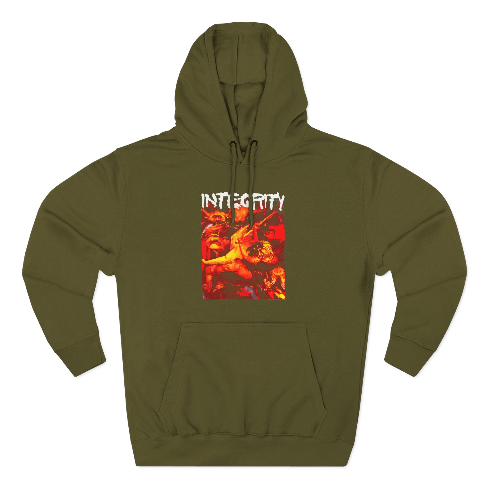 Integrity The Blackest Curse Three-Panel Fleece Hoodie