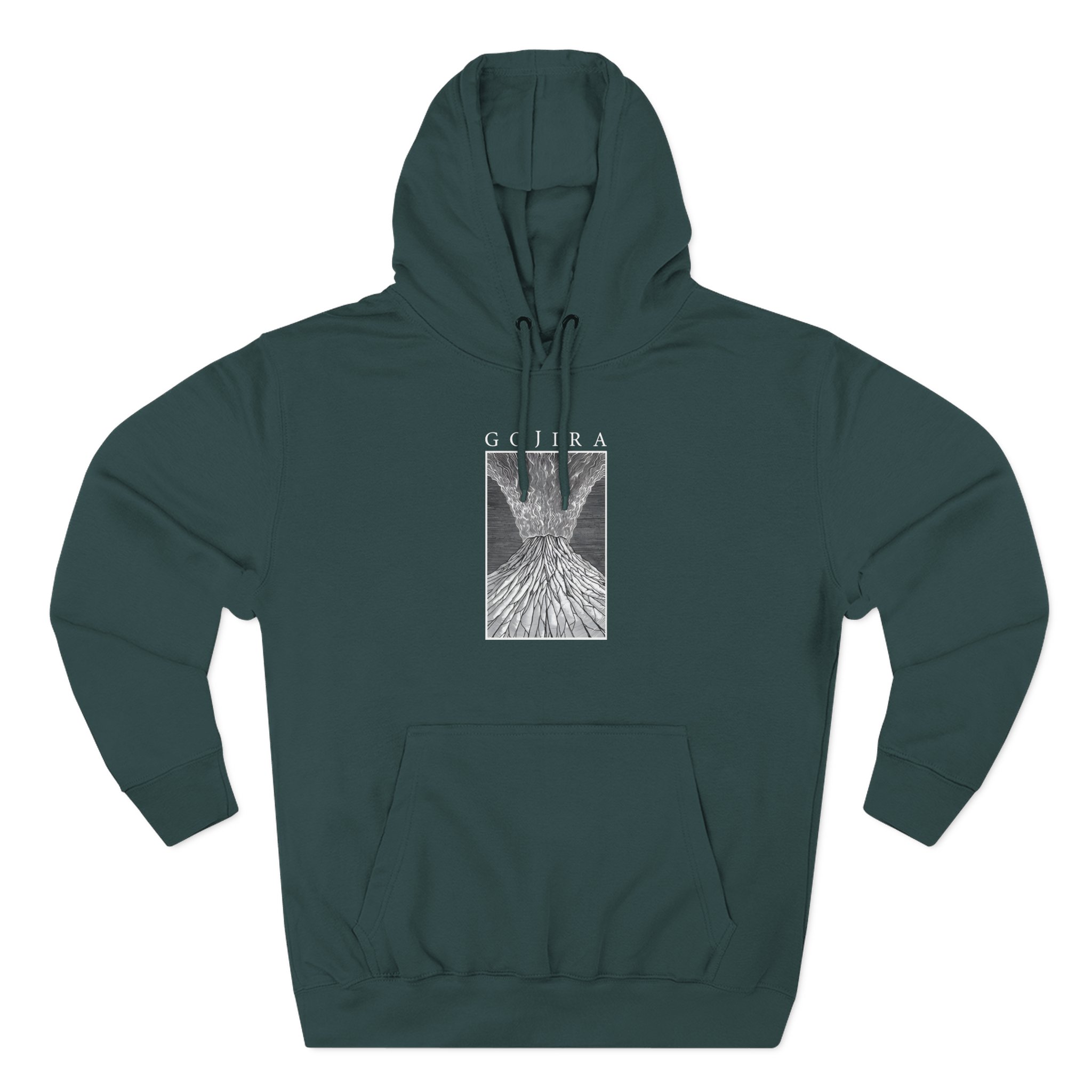 Gojira Magma Sketch Three-Panel Fleece Hoodie