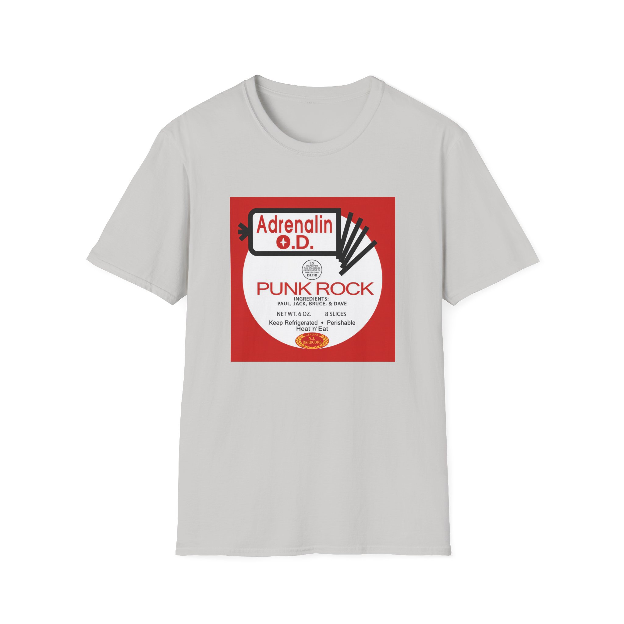 Adrenalin Od Pork Roll Unisex Softstyle T-Shirt