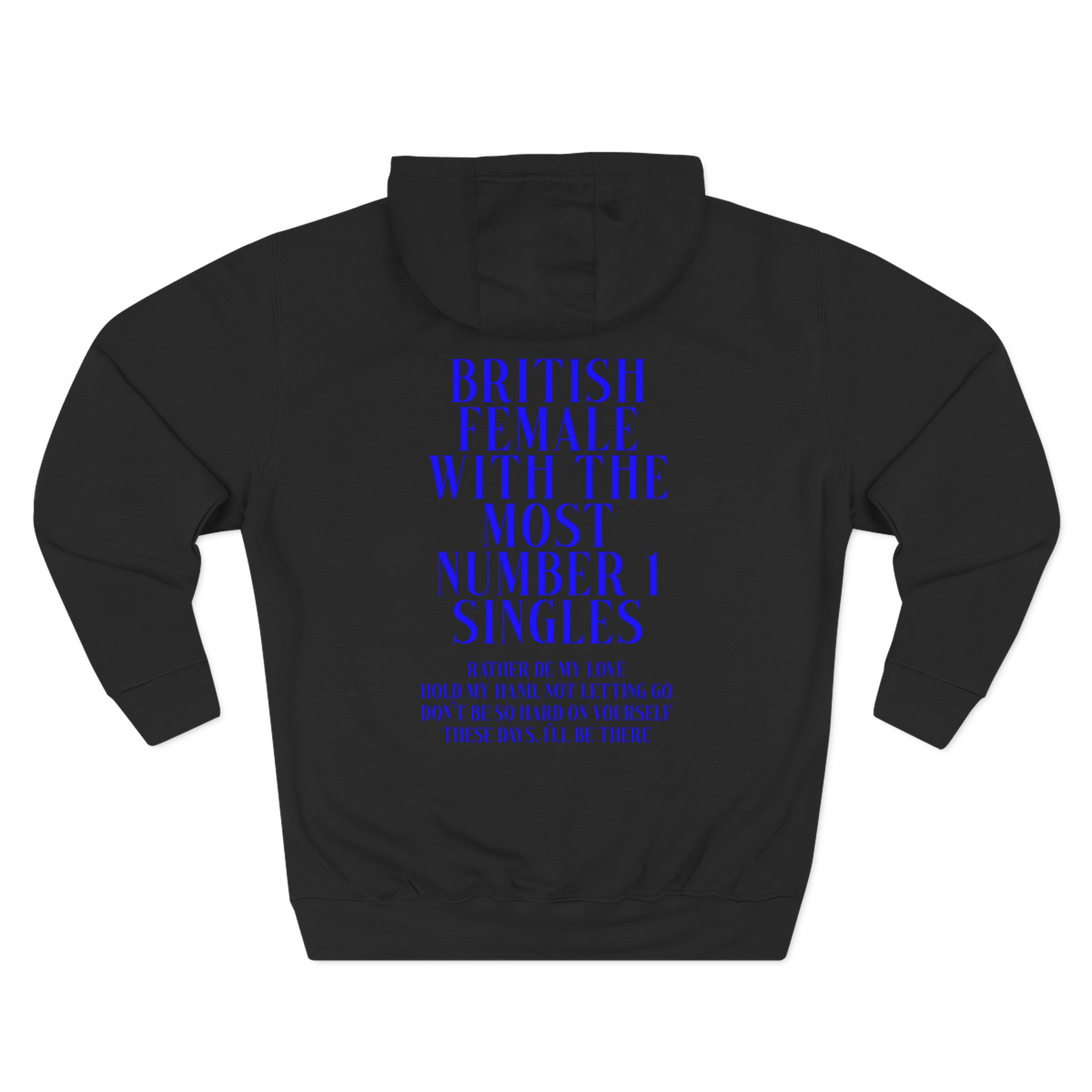 Jess Glynne WTF Is Jess Glynne Three-Panel Fleece Hoodie