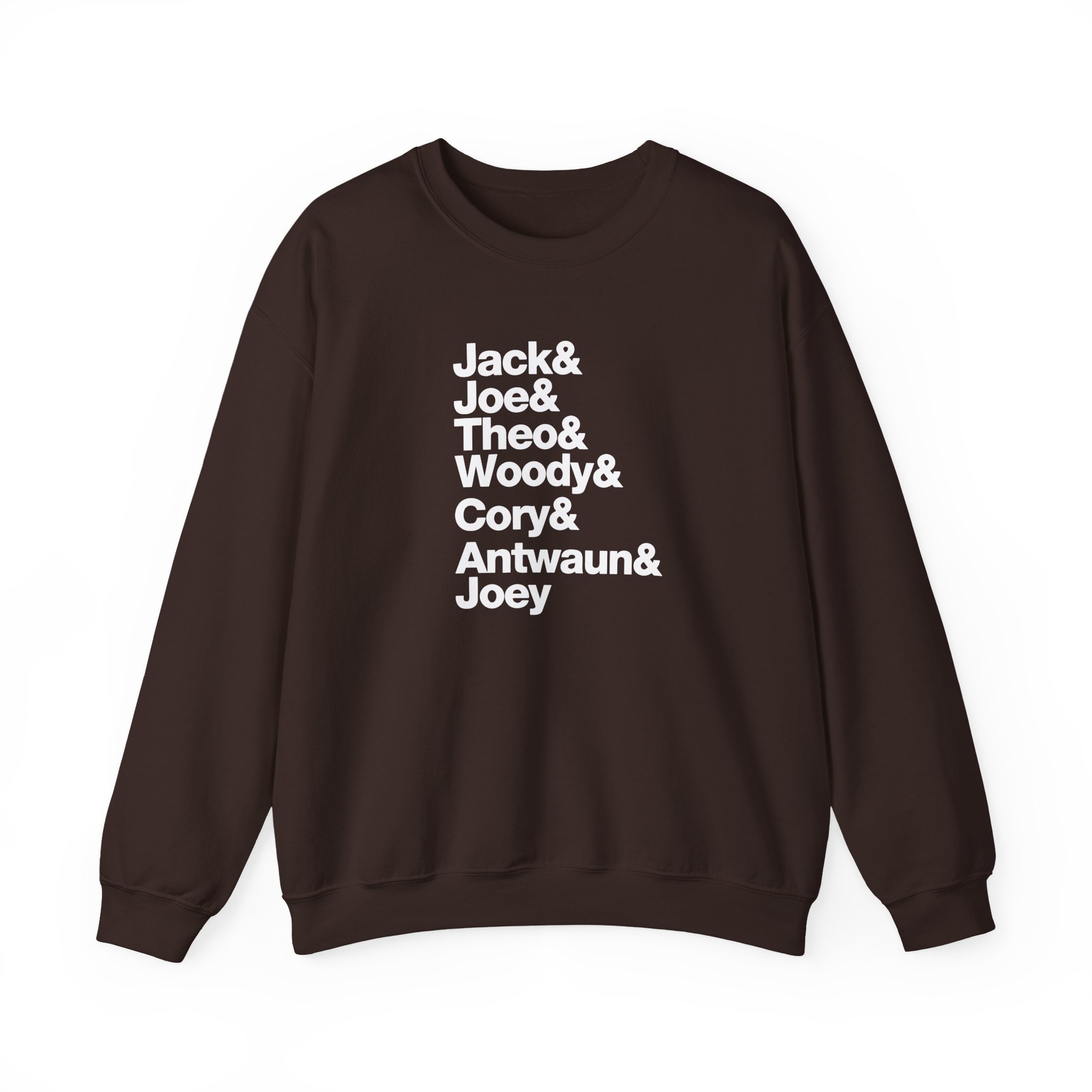 Vulfpeck Names Unisex Heavy Blendâ„¢ Crewneck Sweatshirt