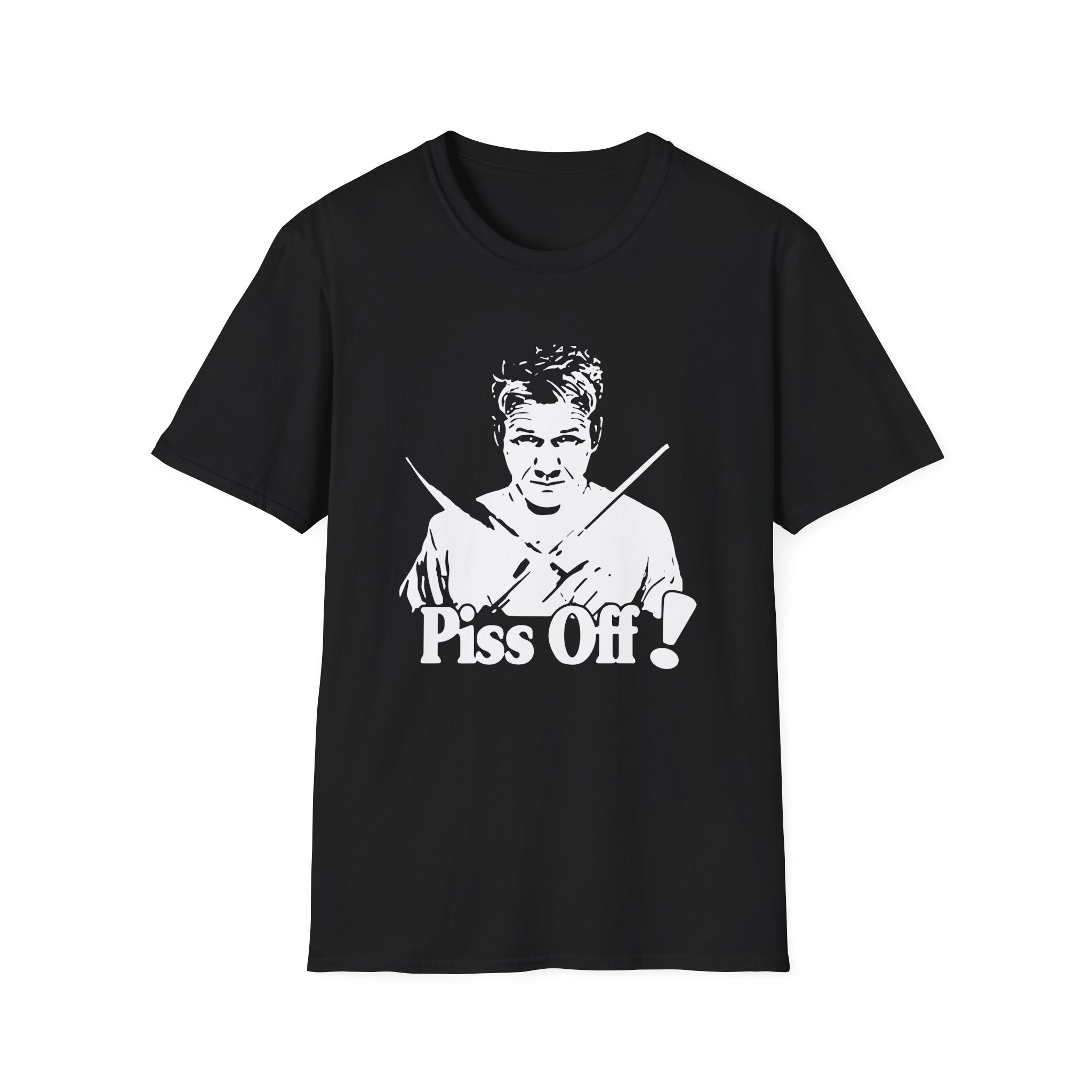 Gordon Ramsay Chef Piss Off Unisex Softstyle T-Shirt