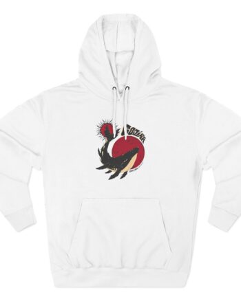 Gojira Whale Three-Panel Fleece Hoodie