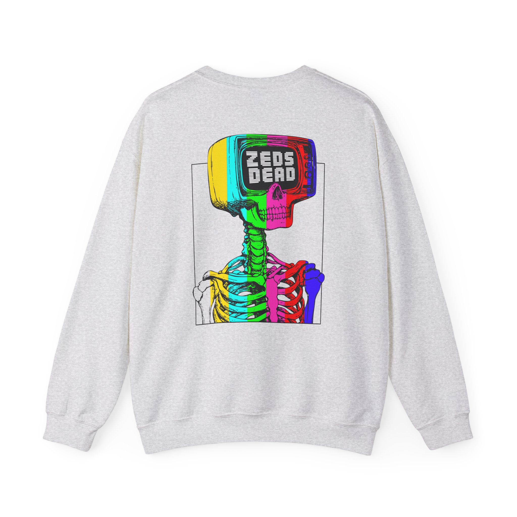 Zeds Dead Test Pattern Unisex Heavy Blendâ„¢ Crewneck Sweatshirt