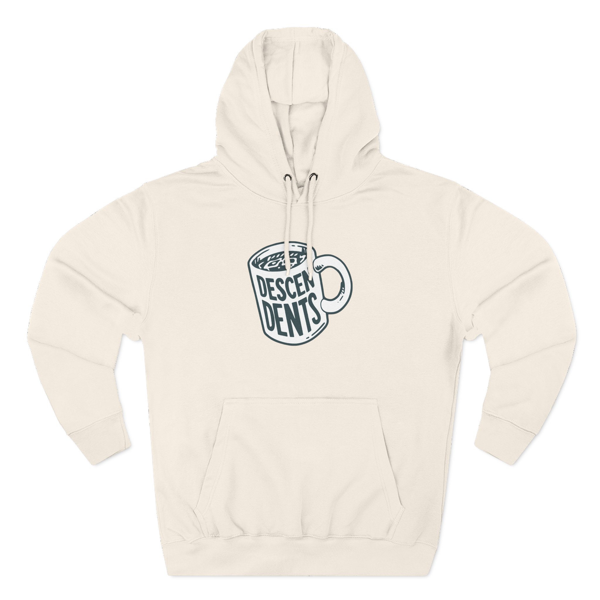 Descendents Coffee Mug Three-Panel Fleece Hoodie