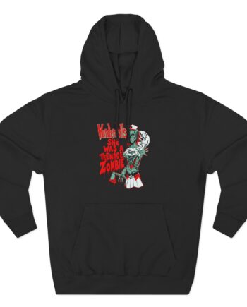 Murderdolls She Was a Teenage Zombie Three-Panel Fleece Hoodie