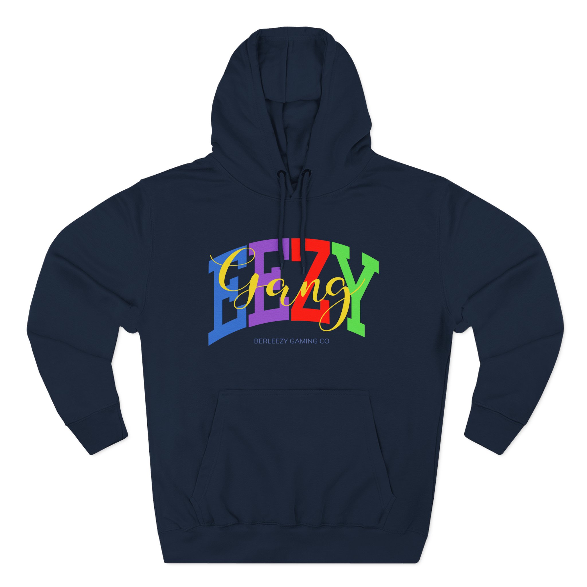 Berleezy Three-Panel Fleece Hoodie