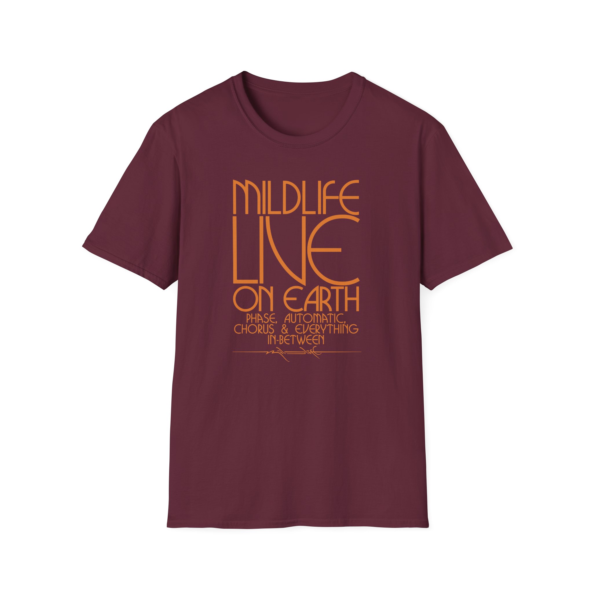 Mildlife Live on Earth Unisex Softstyle T-Shirt