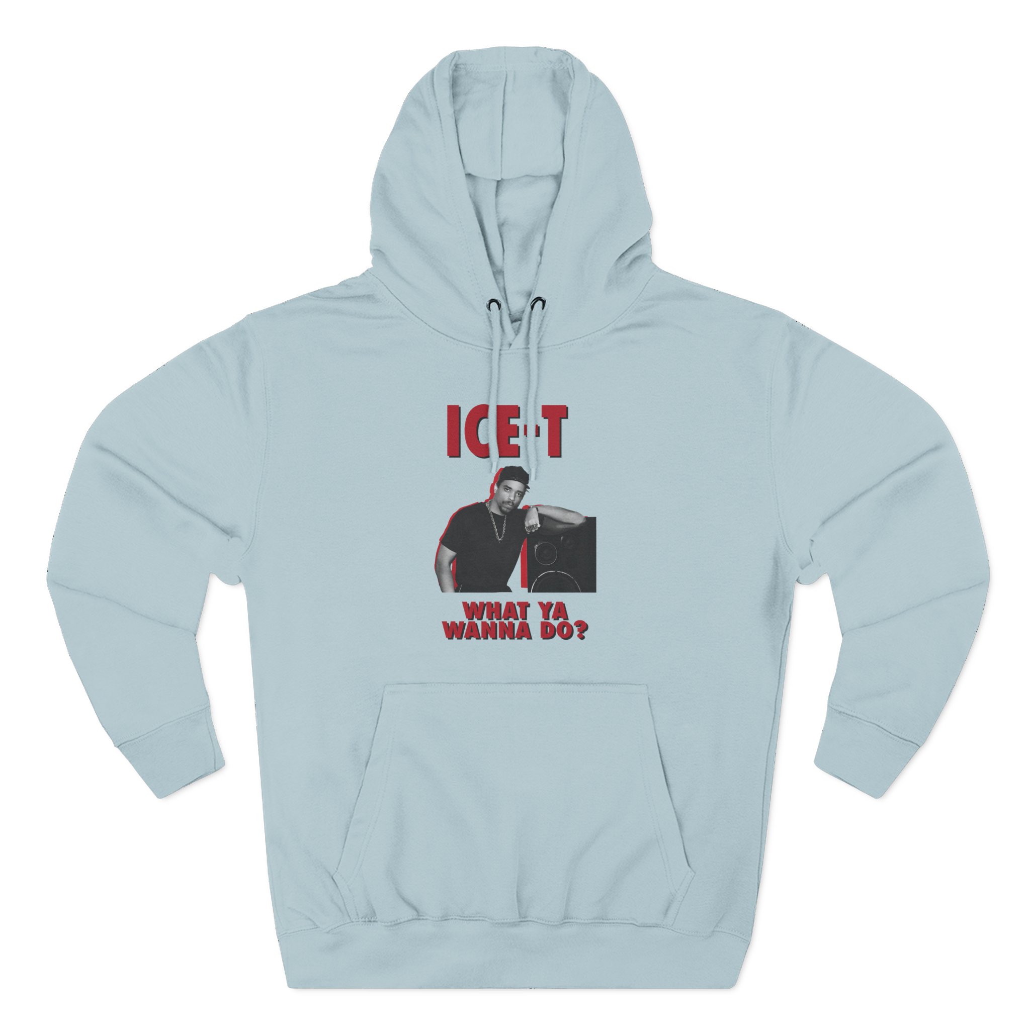 Ice-t What Ya Wanna Do Three-Panel Fleece Hoodie
