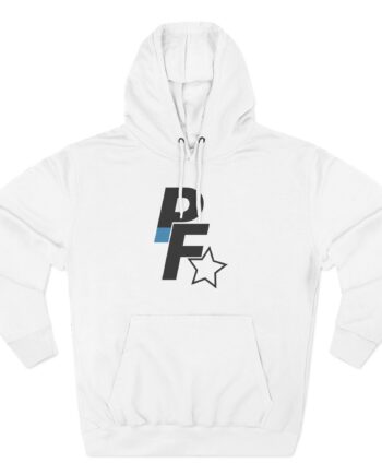 Xavier Wulf Pinkflamingousa Three-Panel Fleece Hoodie