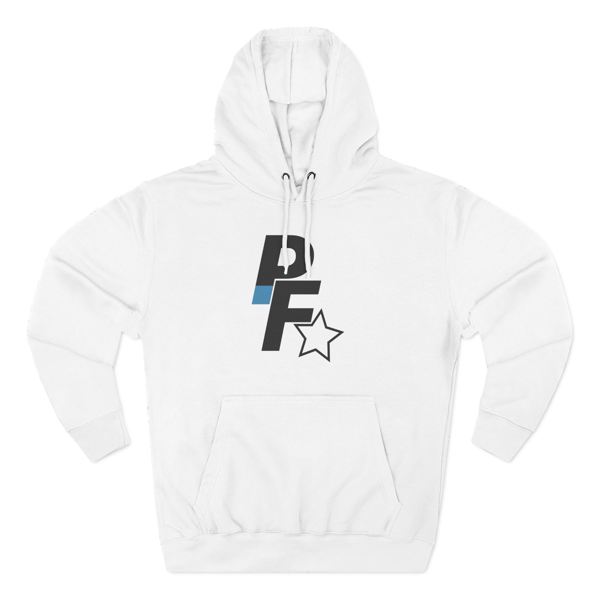 Xavier Wulf Pinkflamingousa Three-Panel Fleece Hoodie