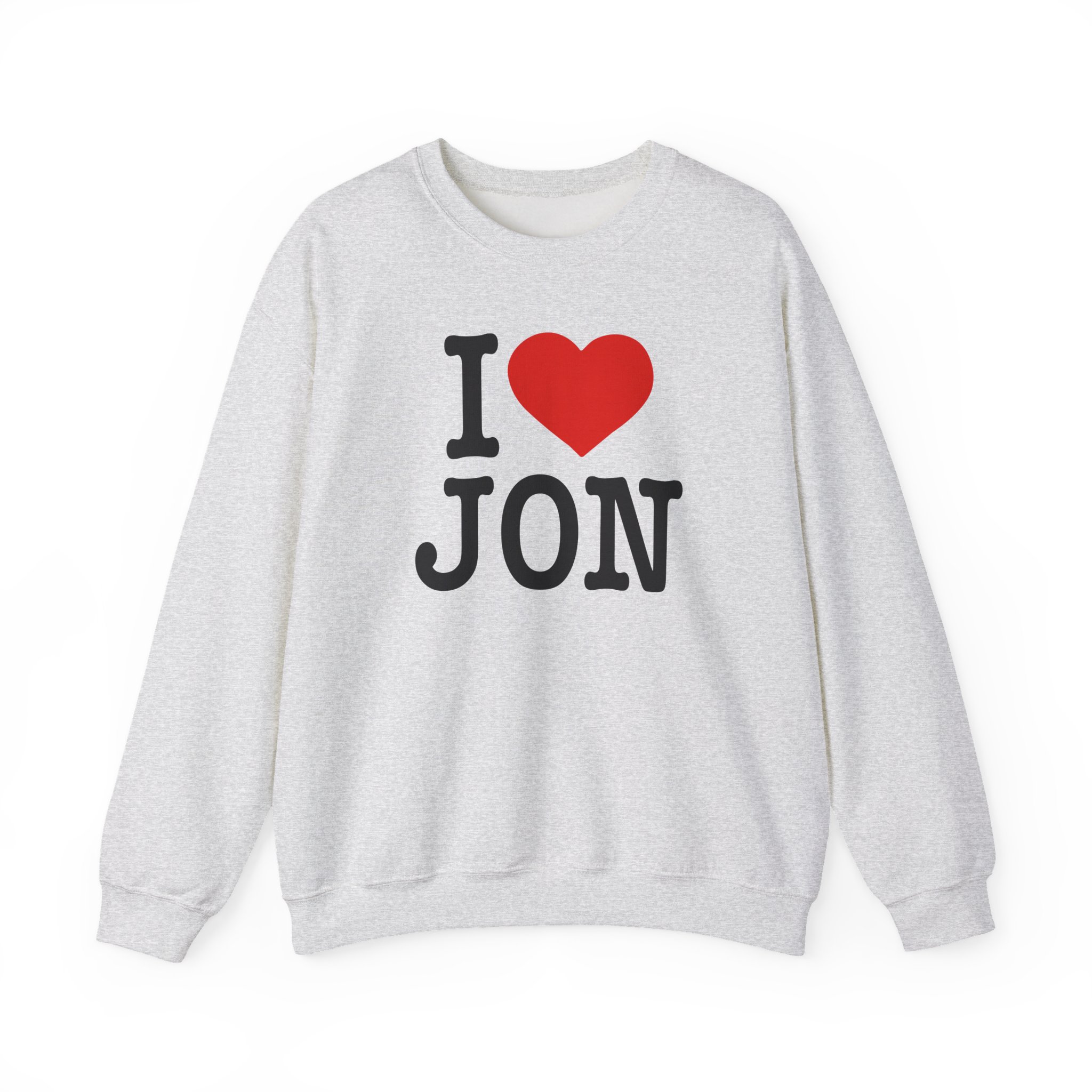 Jon Marianek I Love Jon Unisex Heavy Blendâ„¢ Crewneck Sweatshirt