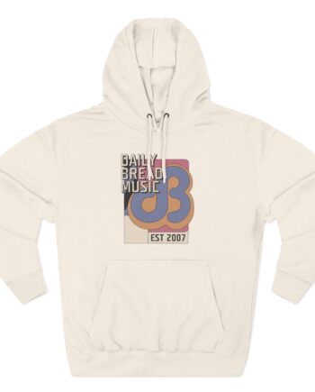 Daily Bread Retro Icon Three-Panel Fleece Hoodie