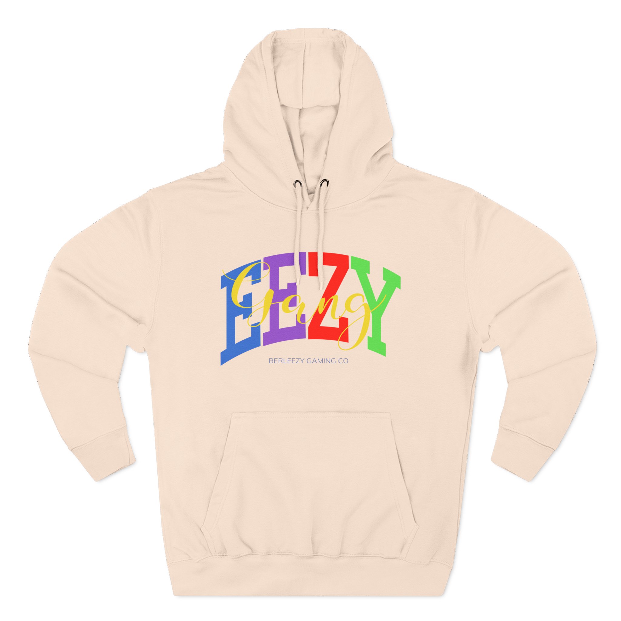 Berleezy Three-Panel Fleece Hoodie