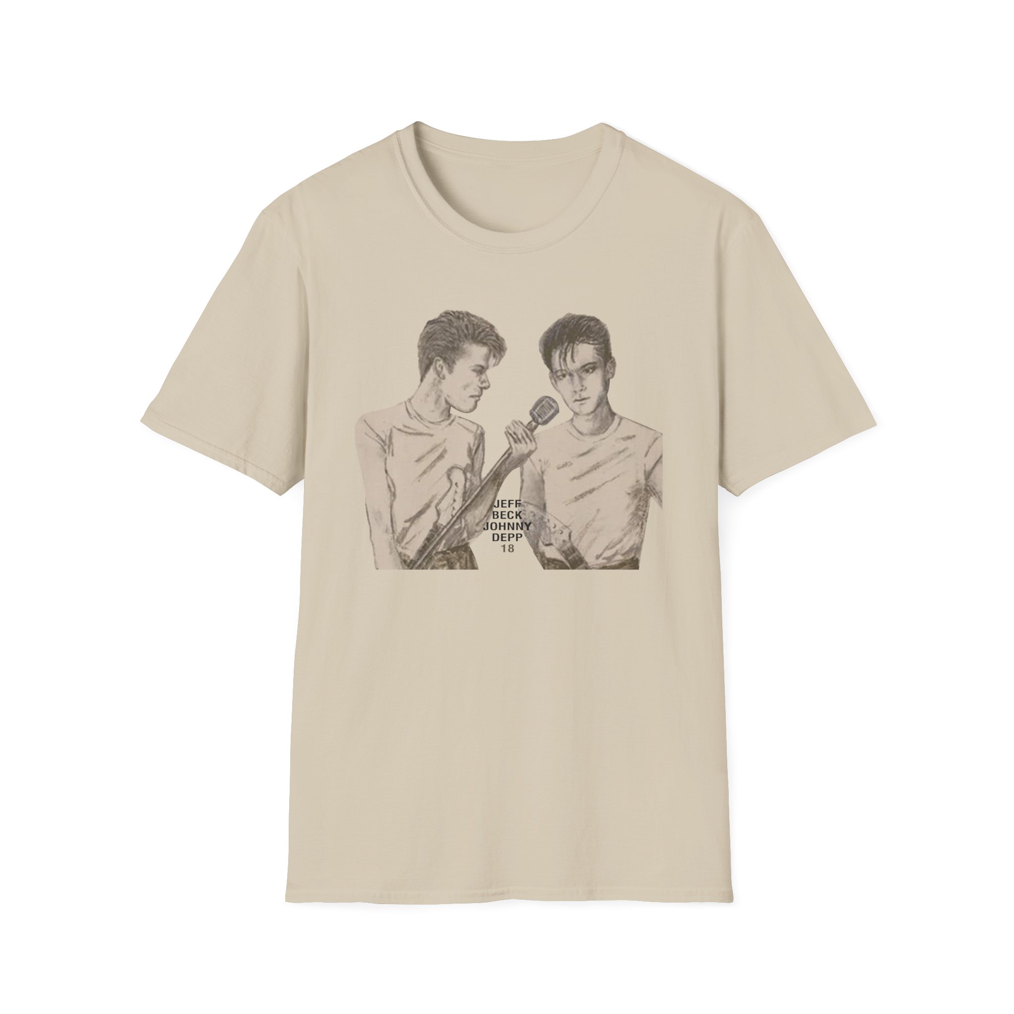 Jeff Beck Jeff & Johnny Unisex Softstyle T-Shirt