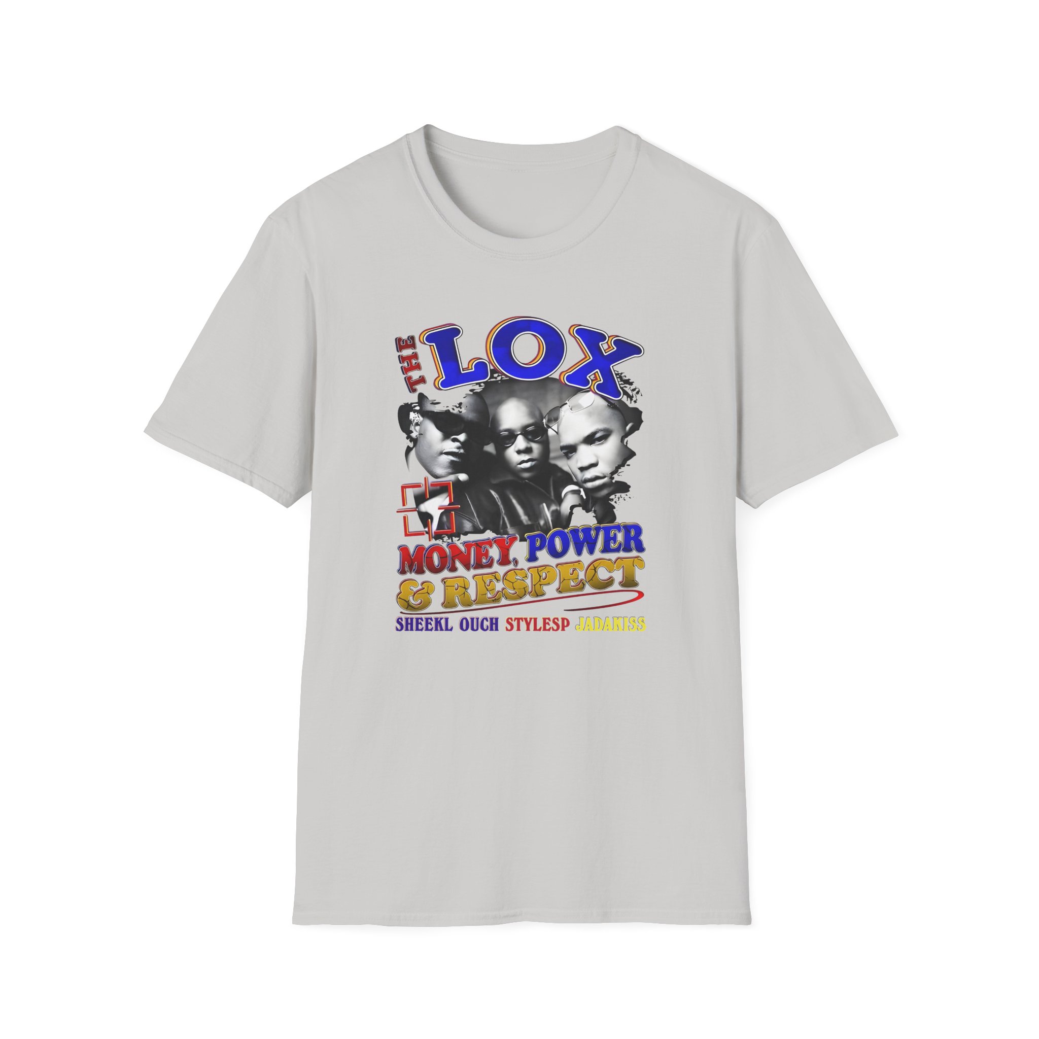 The Lox Money, Power & Respect Unisex Softstyle T-Shirt