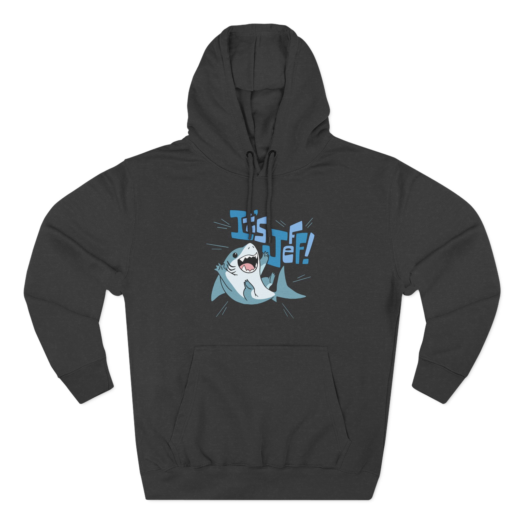 Jeff the Land Shark Three-Panel Fleece Hoodie
