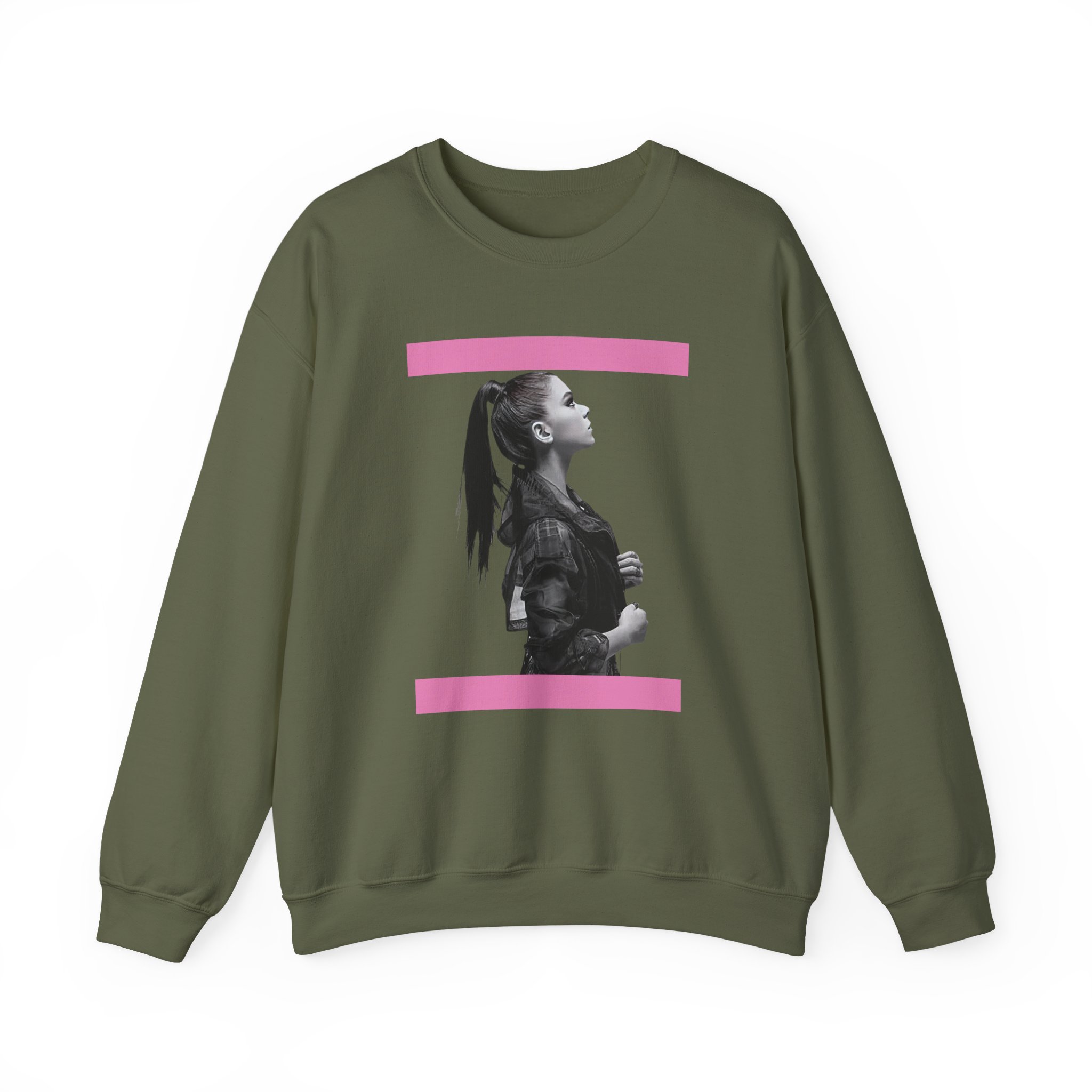 Hailee Steinfeld Pretty in Pink Unisex Heavy Blendâ„¢ Crewneck Sweatshirt