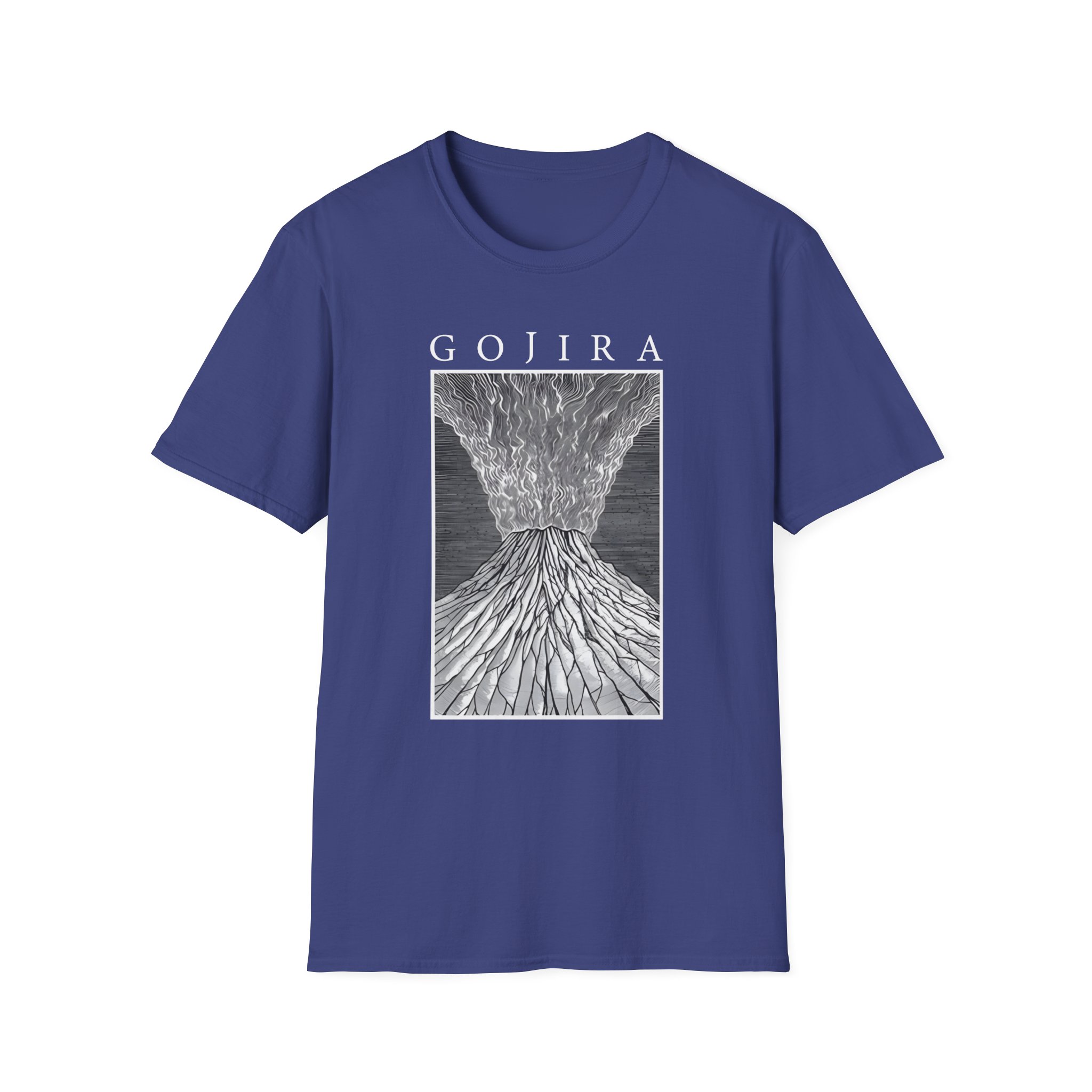 Gojira Magma Sketch Unisex Softstyle T-Shirt
