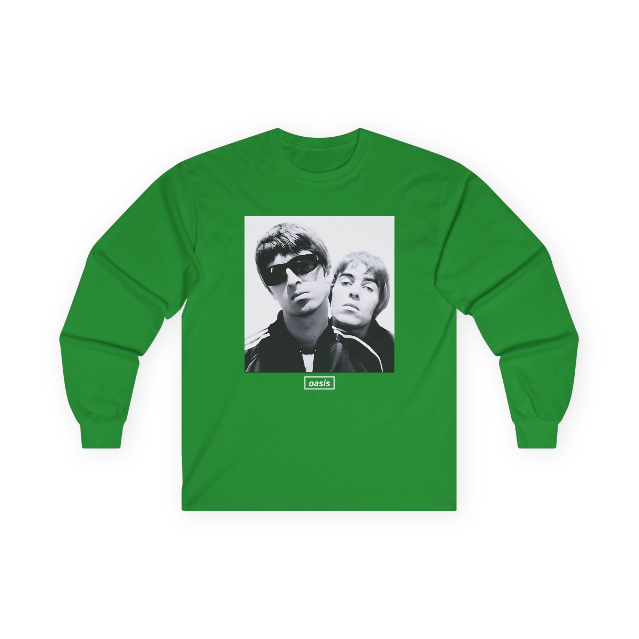 Oasis Liam & Noel Unisex Ultra Cotton Long Sleeve Tee