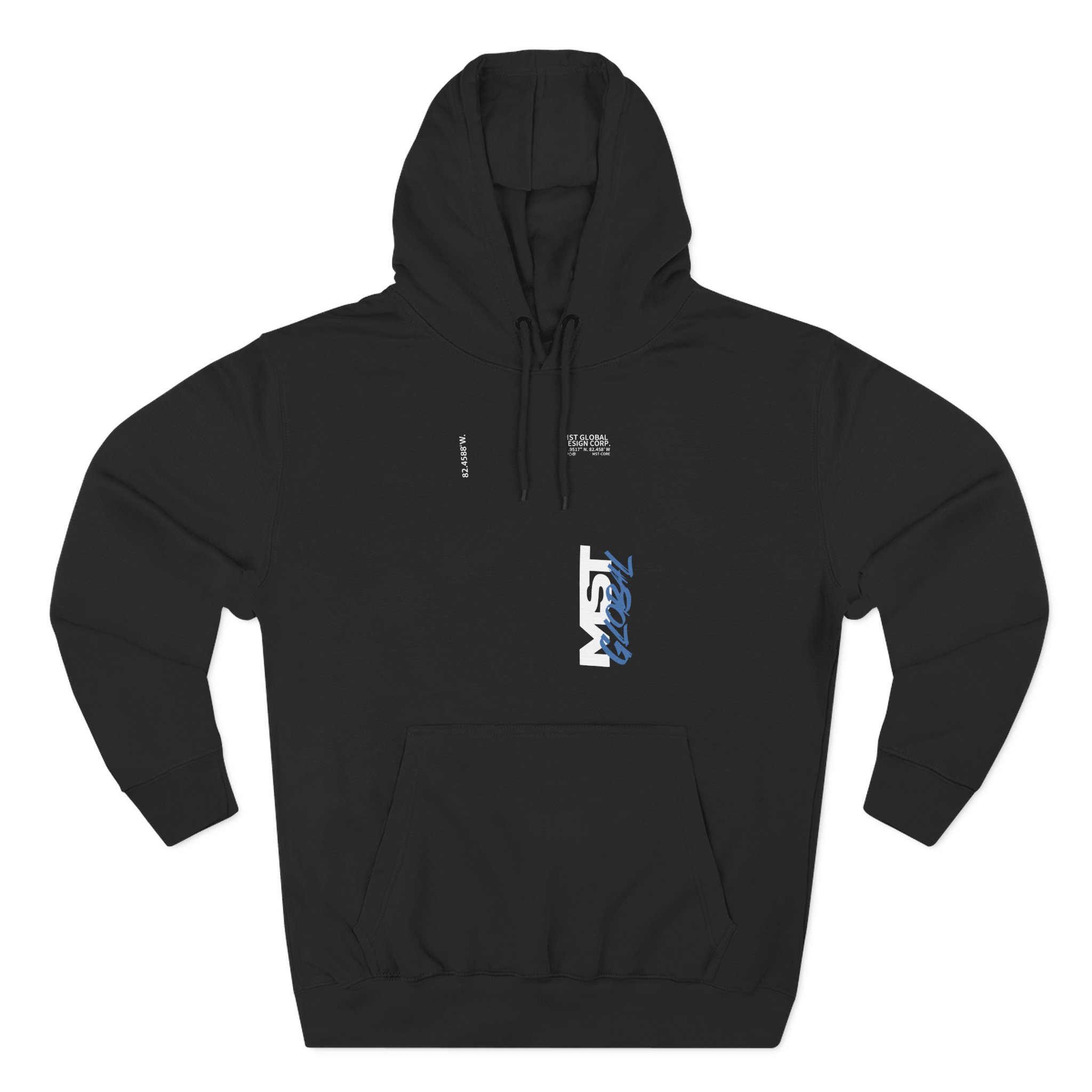 Moist Mst Global Three-Panel Fleece Hoodie
