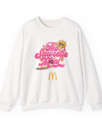 Saweetie Mcdonald's Meal Unisex Heavy Blend Crewneck Sweatshirt