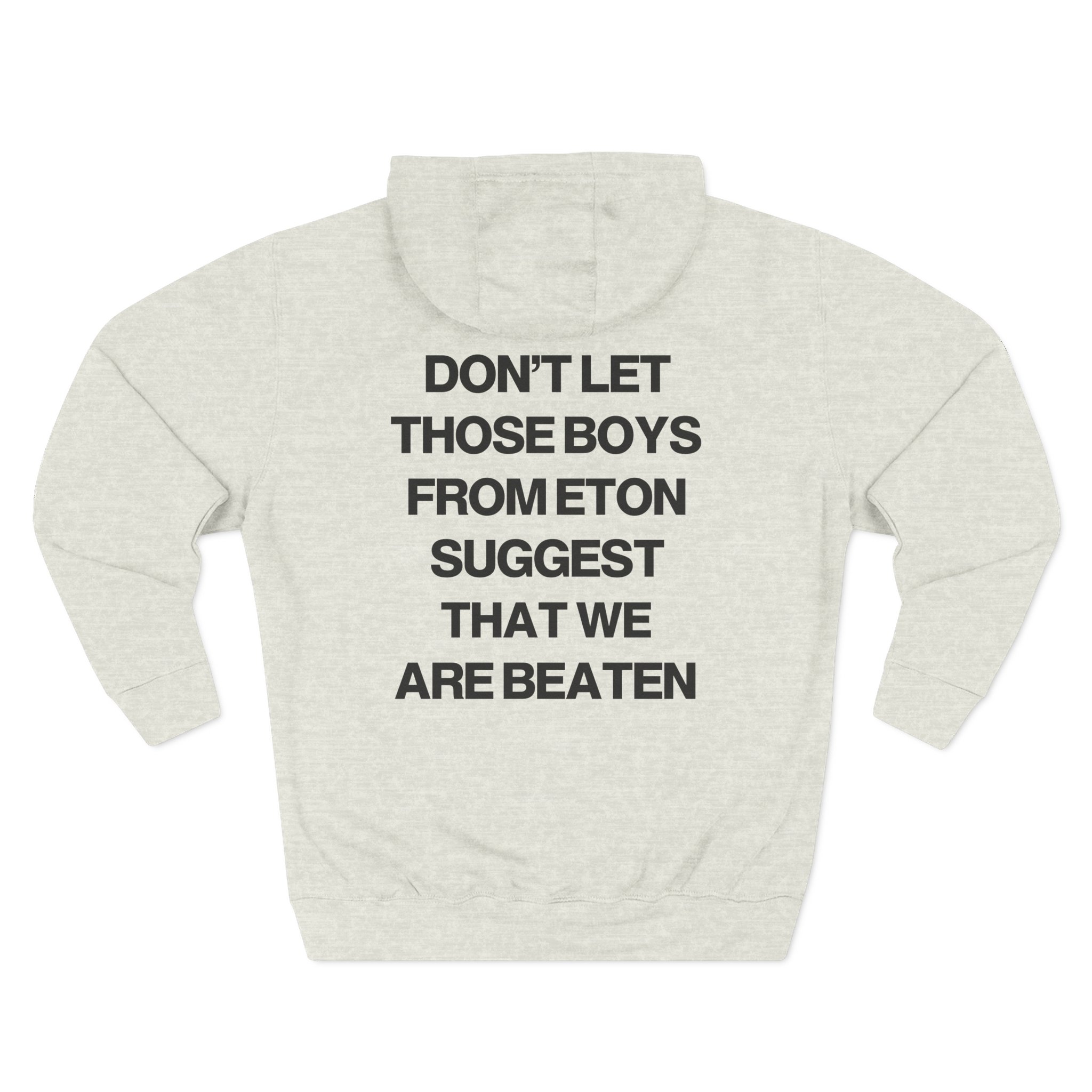 Manic Street Preachers Boys From Eton Three-Panel Fleece Hoodie