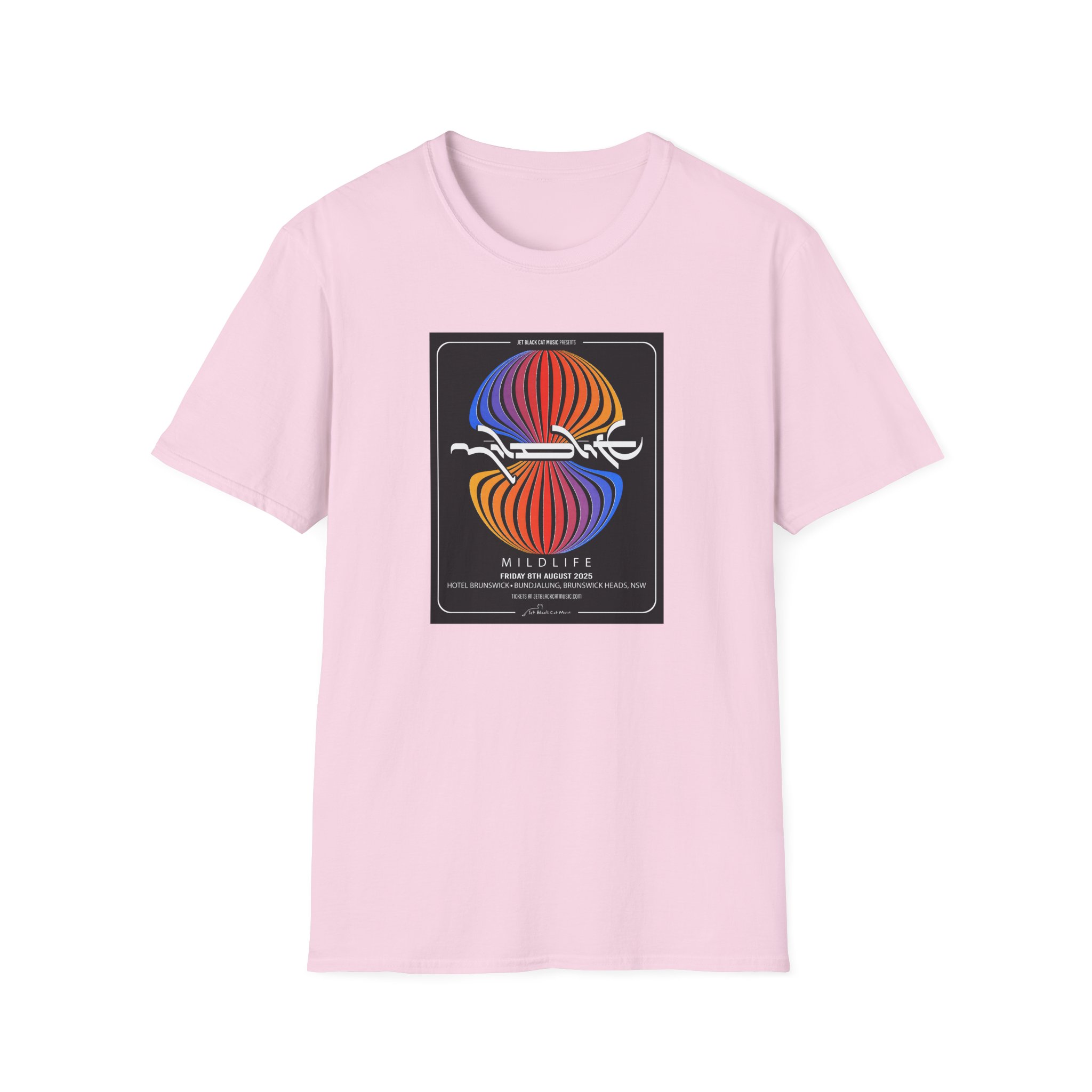 Mildlife Hotel Brunswick, NSW Concert Unisex Softstyle T-Shirt