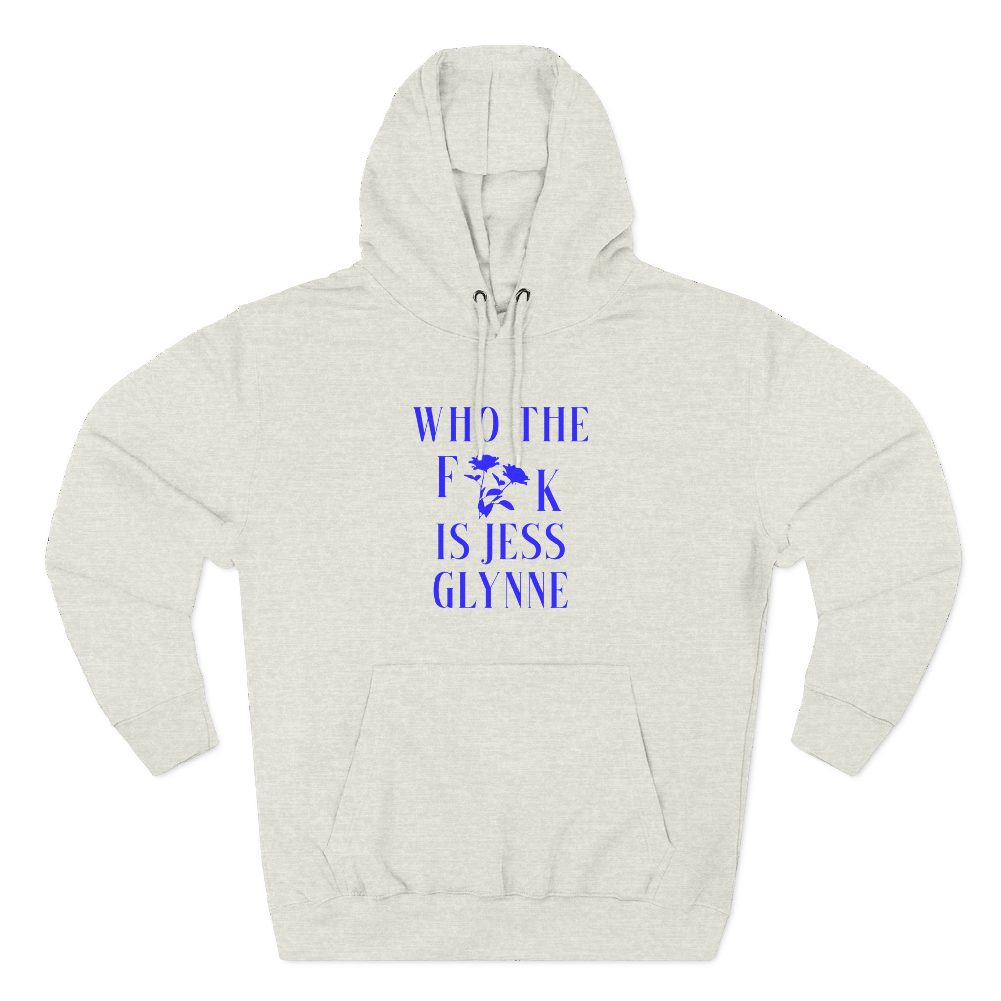Jess Glynne WTF Is Jess Glynne Three-Panel Fleece Hoodie