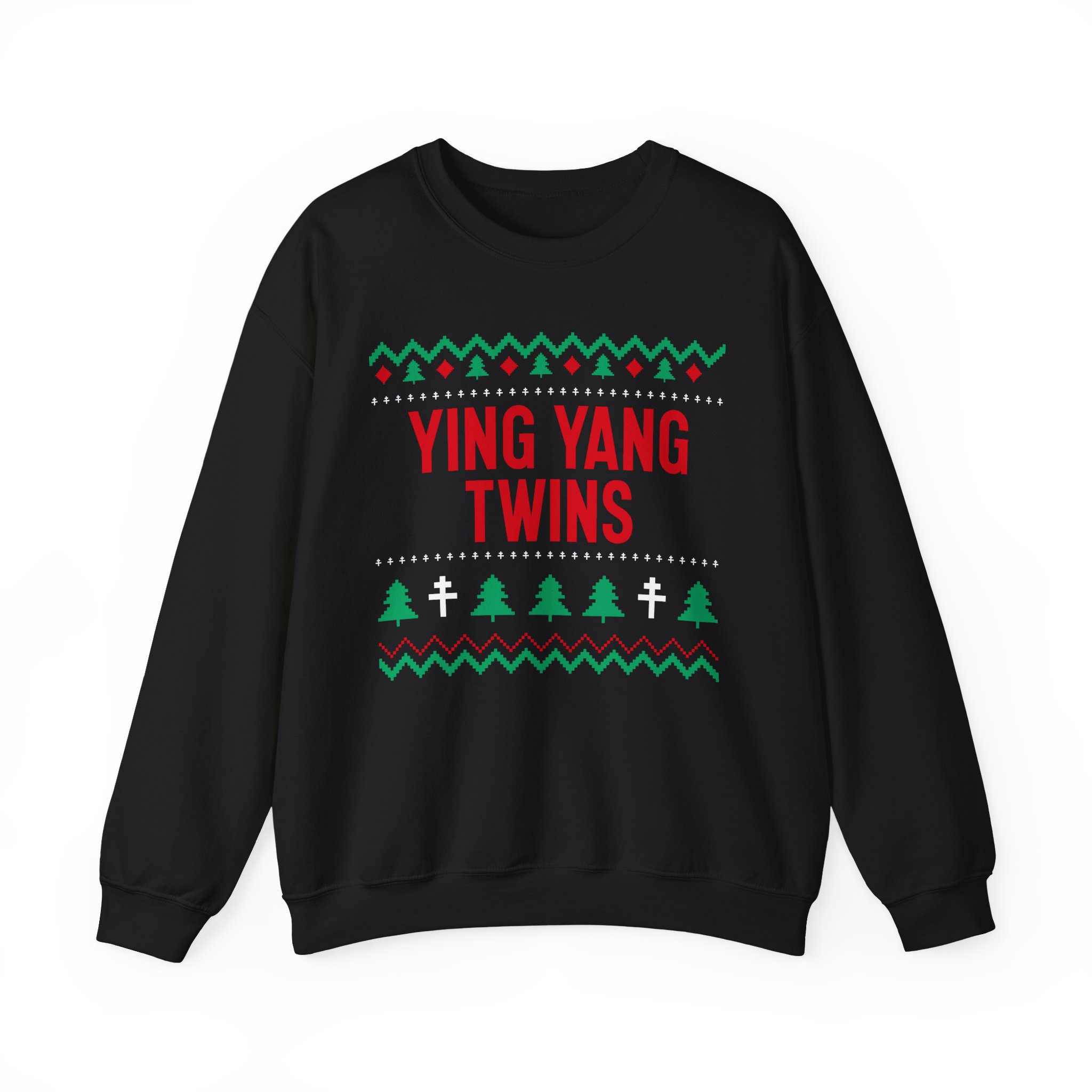 Ying Yang Twins Unisex Heavy Blendâ„¢ Crewneck Sweatshirt