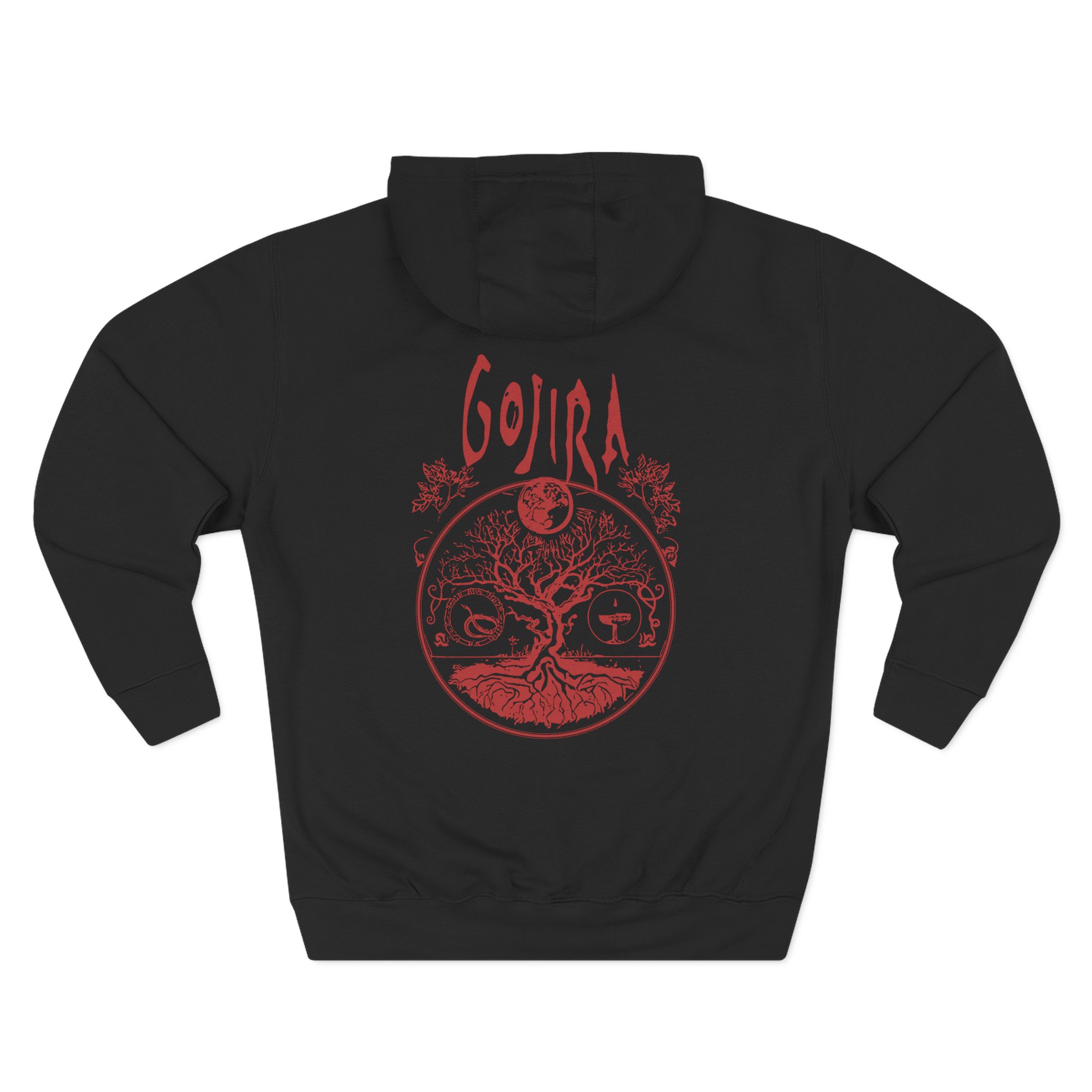 Gojira Cycles Three-Panel Fleece Hoodie