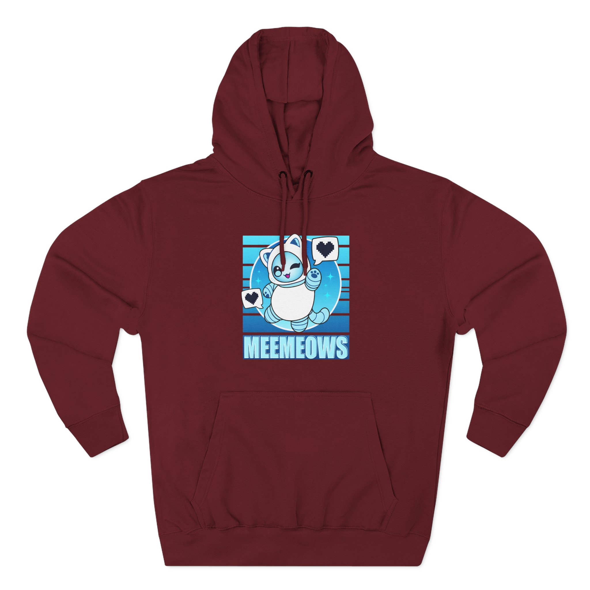 Aphmau Robot Cat Three-Panel Fleece Hoodie