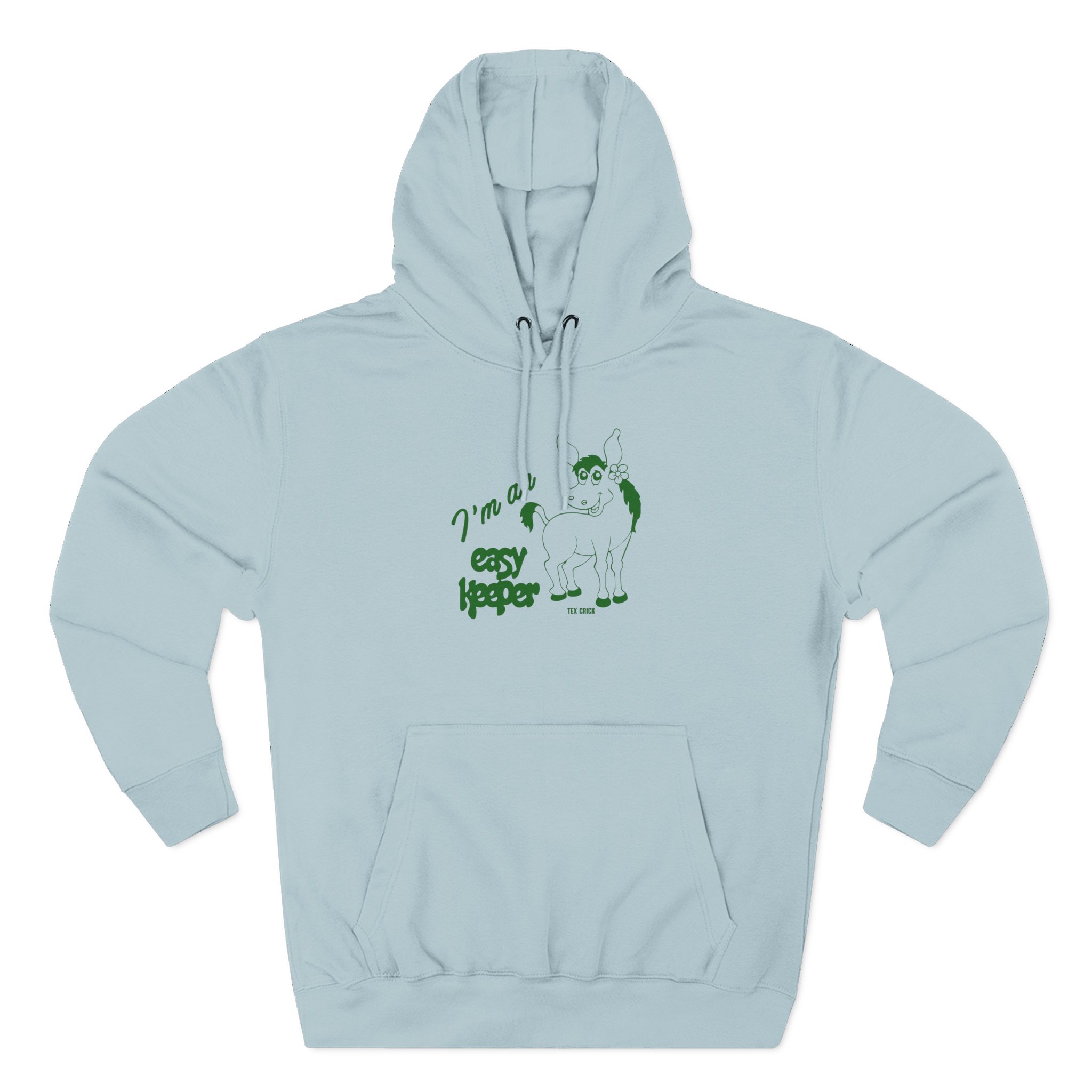Mac Demarco Tex Crick Easy Keeper Ivory Mule Three-Panel Fleece Hoodie