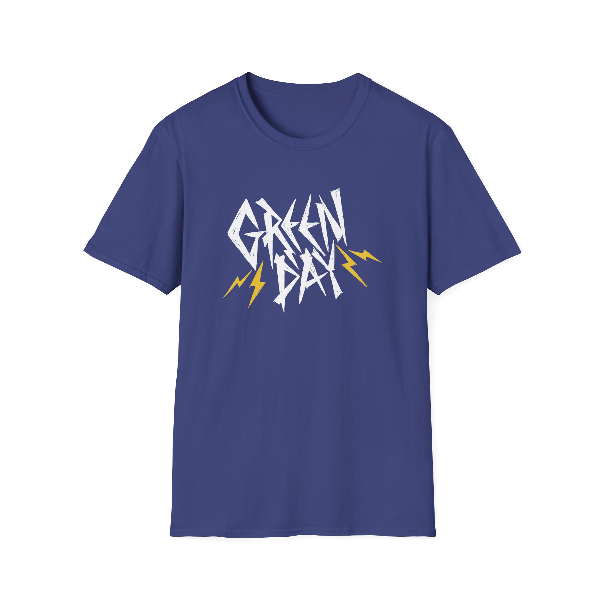 Green Day Bolt Logo Unisex Softstyle T-Shirt