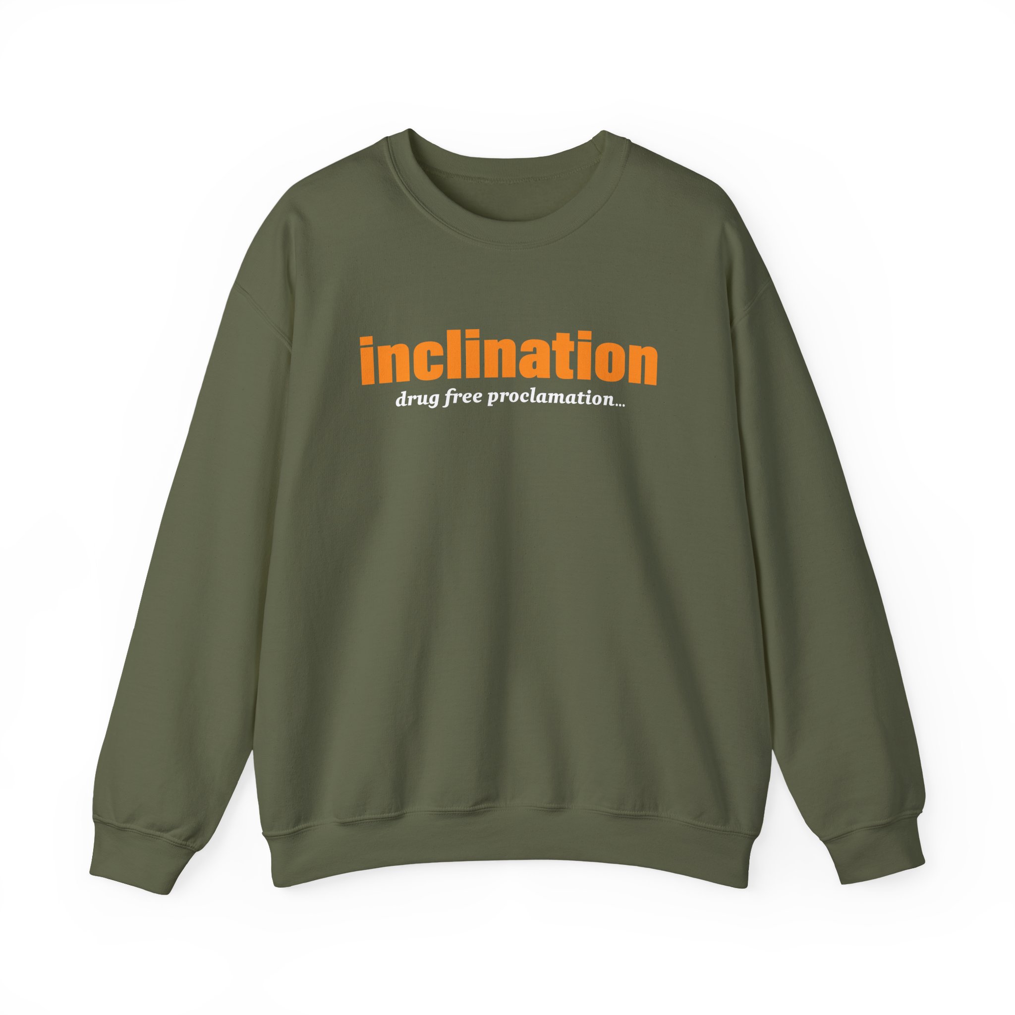Inclination Drug Free Unisex Heavy Blendâ„¢ Crewneck Sweatshirt