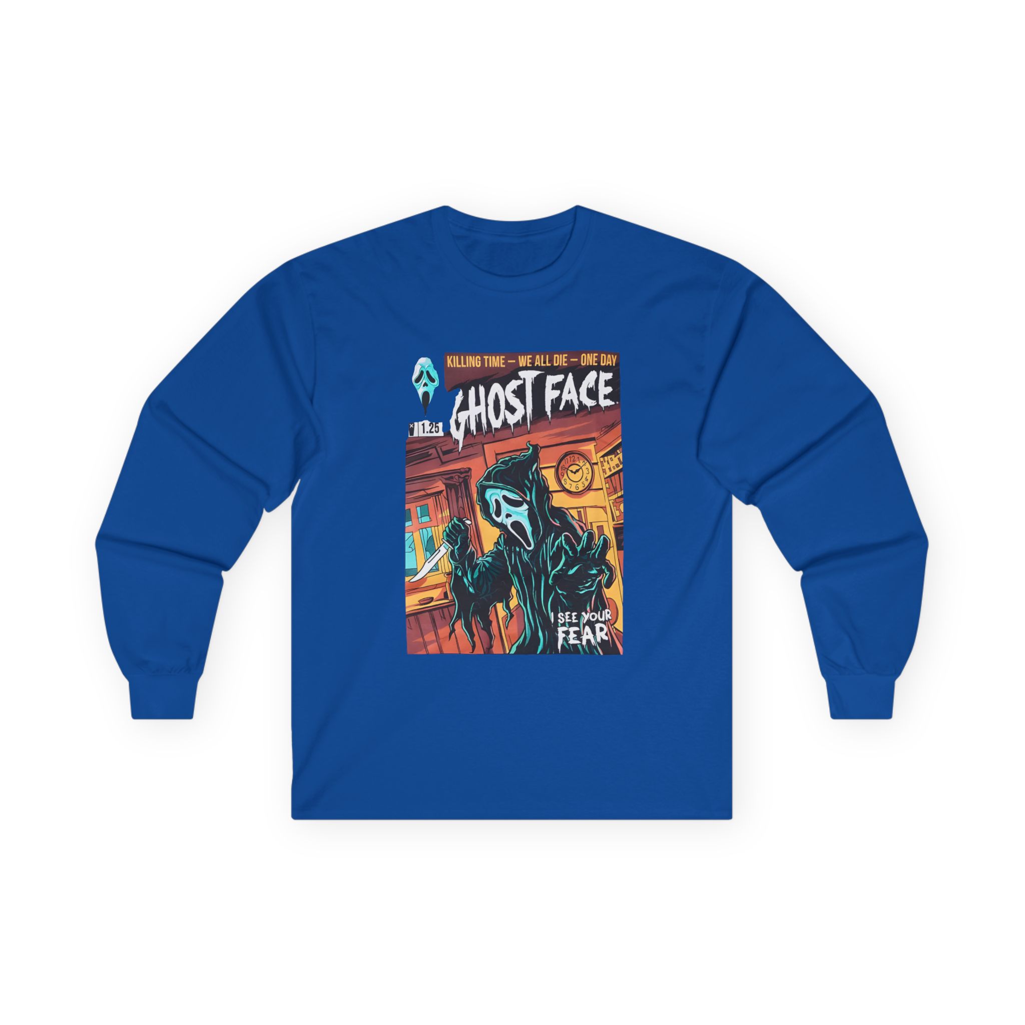 Ghostface Comic Cover Unisex Ultra Cotton Long Sleeve Tee