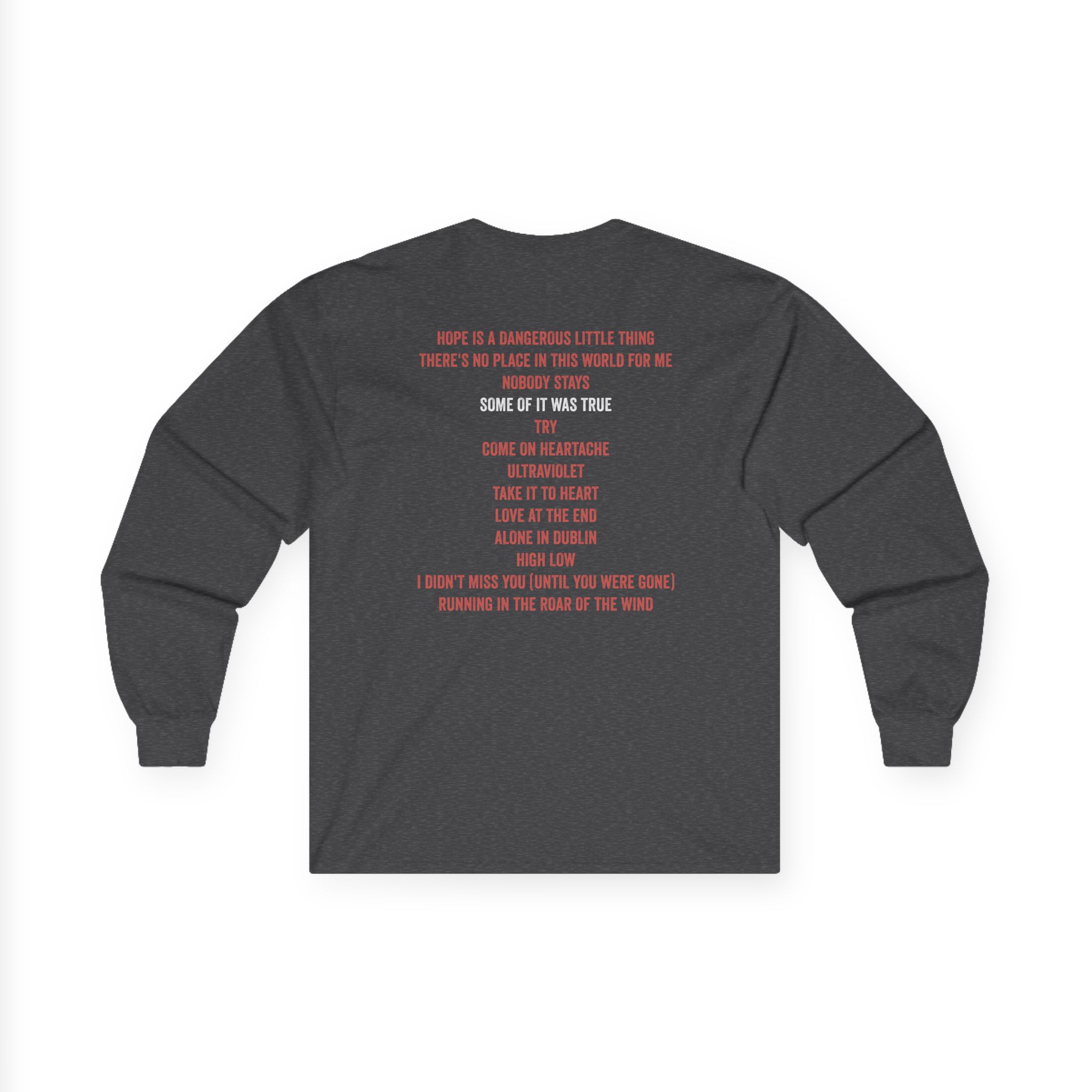 The Menzingers Tracklist Unisex Ultra Cotton Long Sleeve Tee