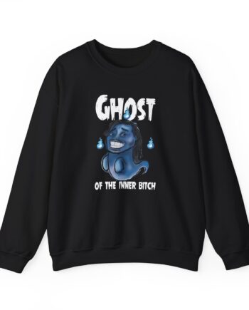 Aba and Preach Ghost of the Inner Bitch Unisex Heavy Blend™ Crewneck Sweatshirt