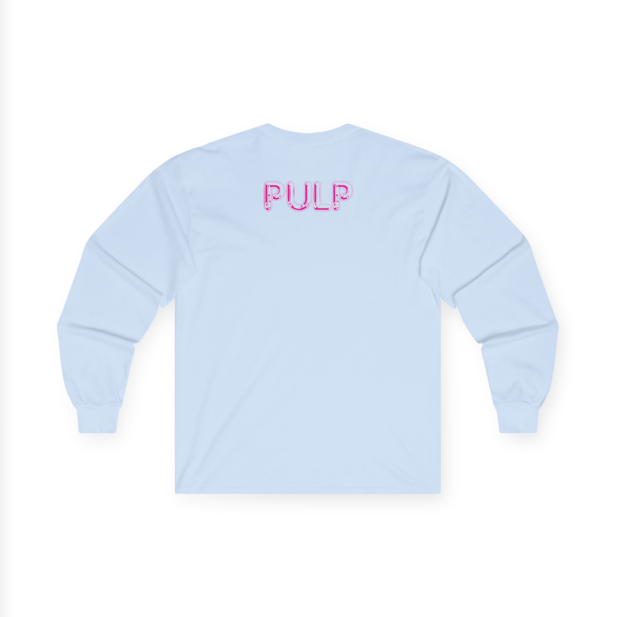 Pulp Let’s All Meet Up Ecru Unisex Ultra Cotton Long Sleeve Tee