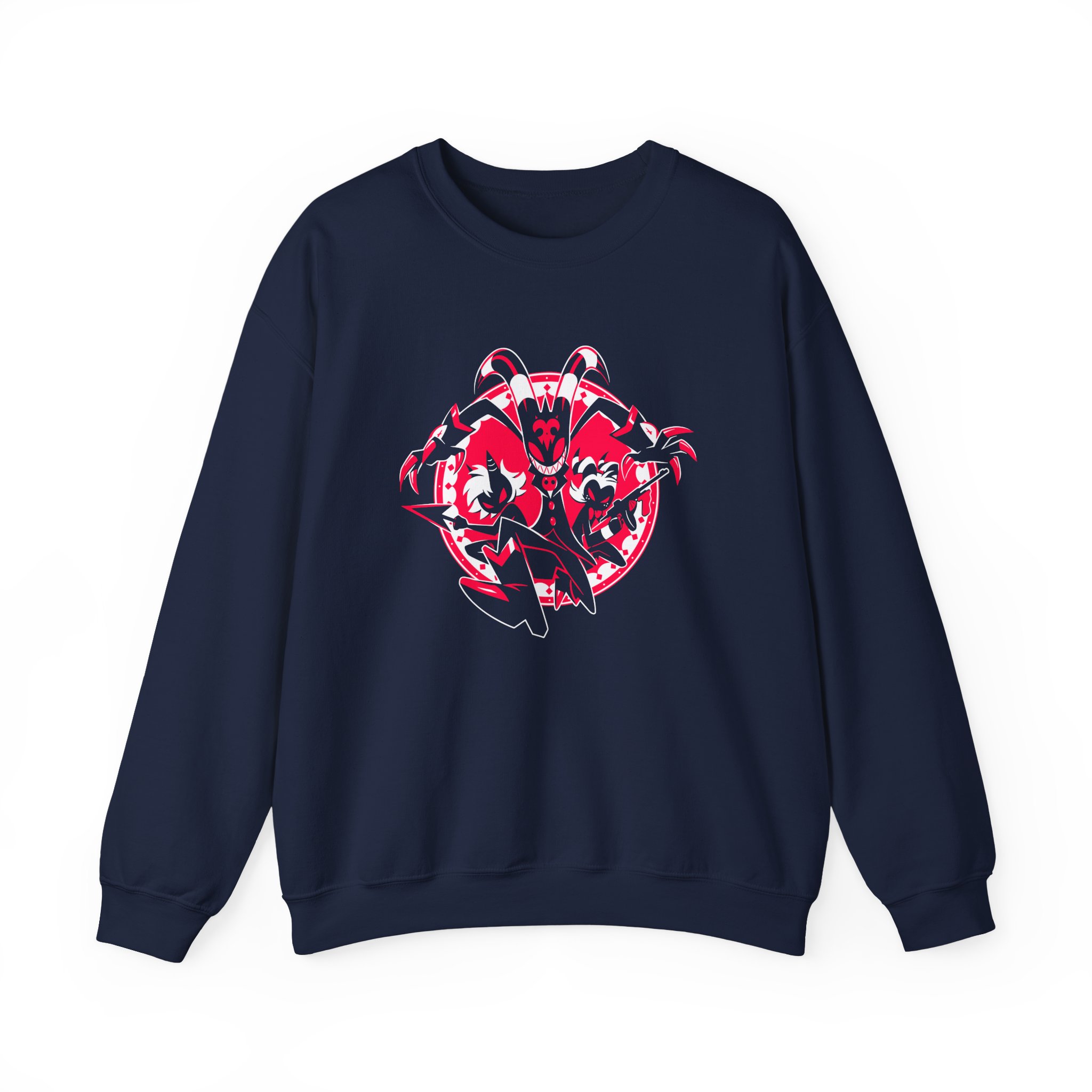 Helluva Boss I.M.P. Unisex Heavy Blendâ„¢ Crewneck Sweatshirt