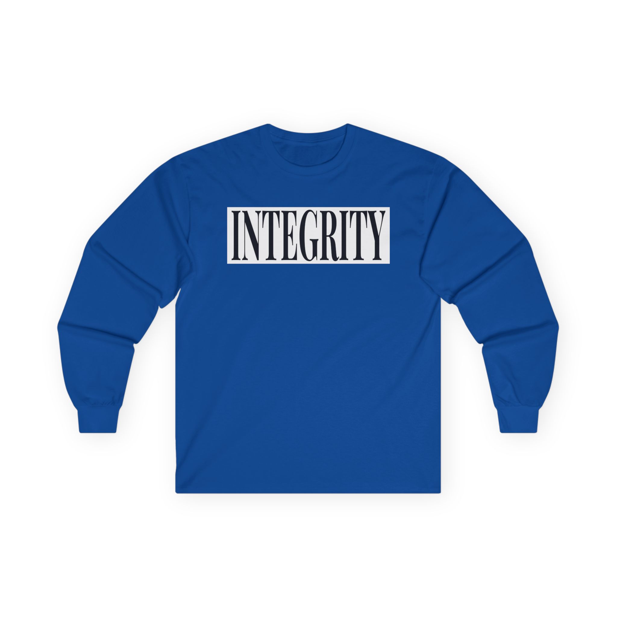 Integrity Logo Unisex Ultra Cotton Long Sleeve Tee