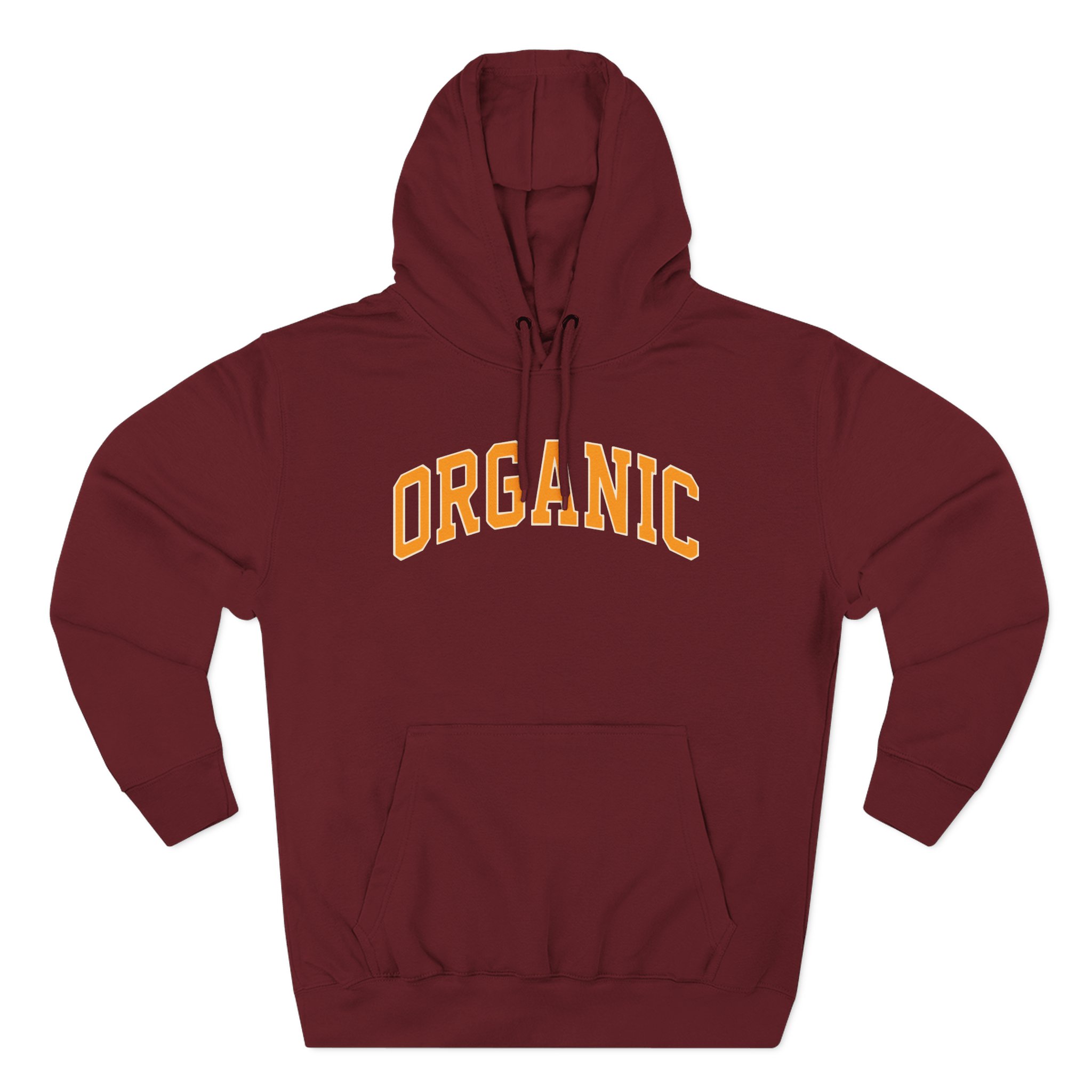 Larry June Organic Three-Panel Fleece Hoodie