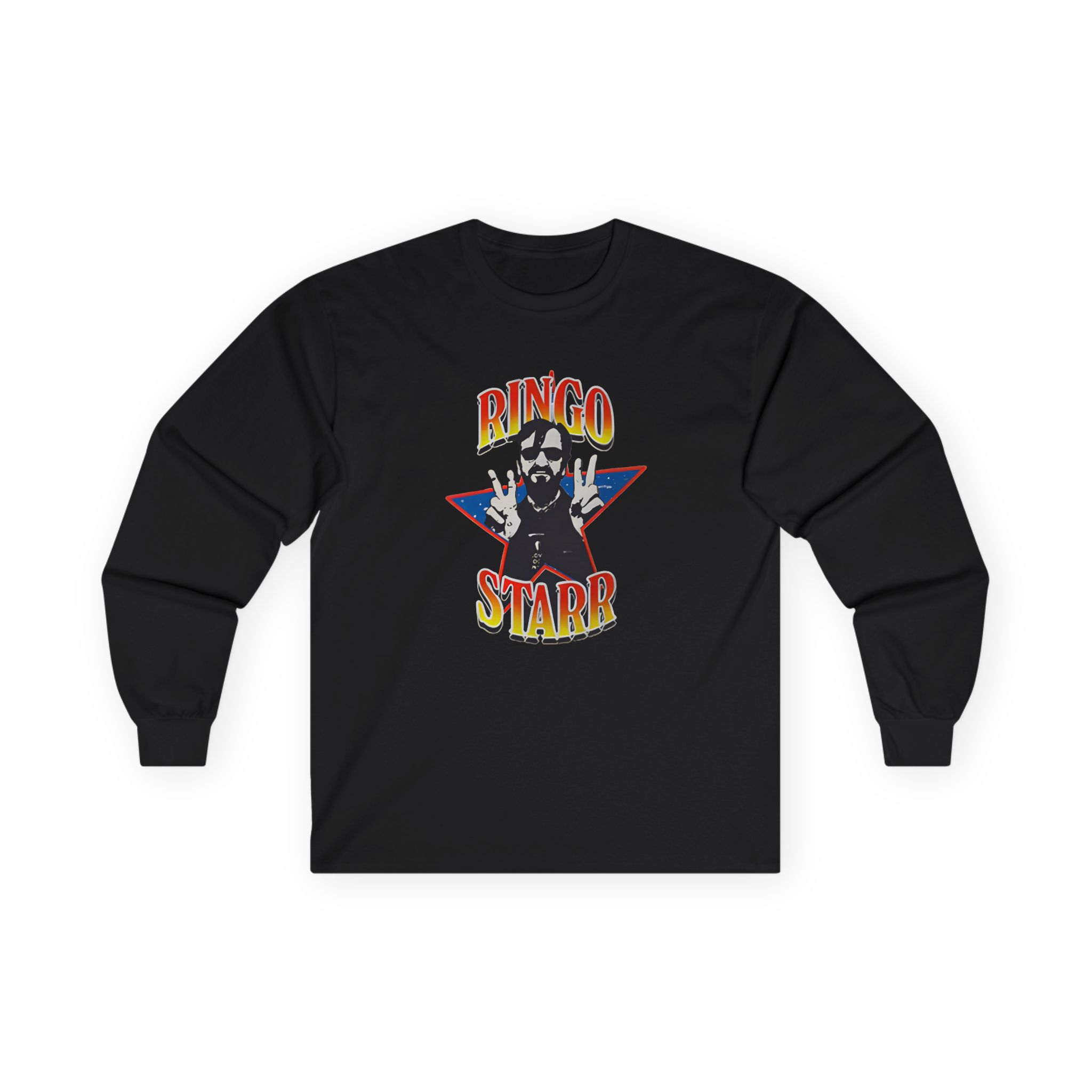 Ringo Starr Photo Unisex Ultra Cotton Long Sleeve Tee