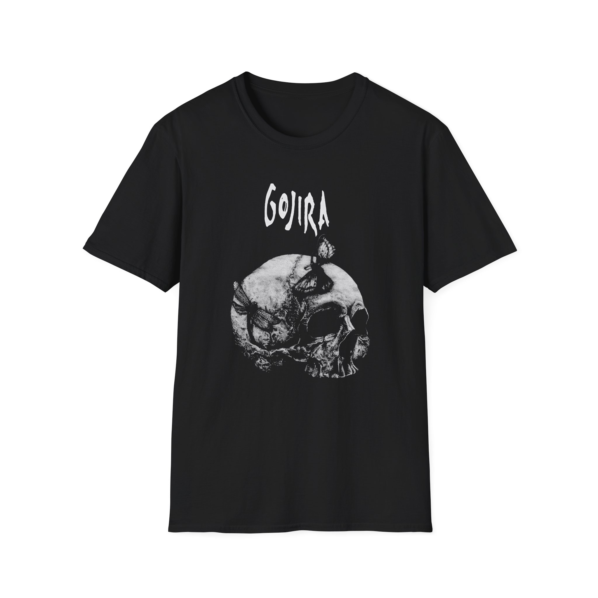Gojira Moth Skull Unisex Softstyle T-Shirt
