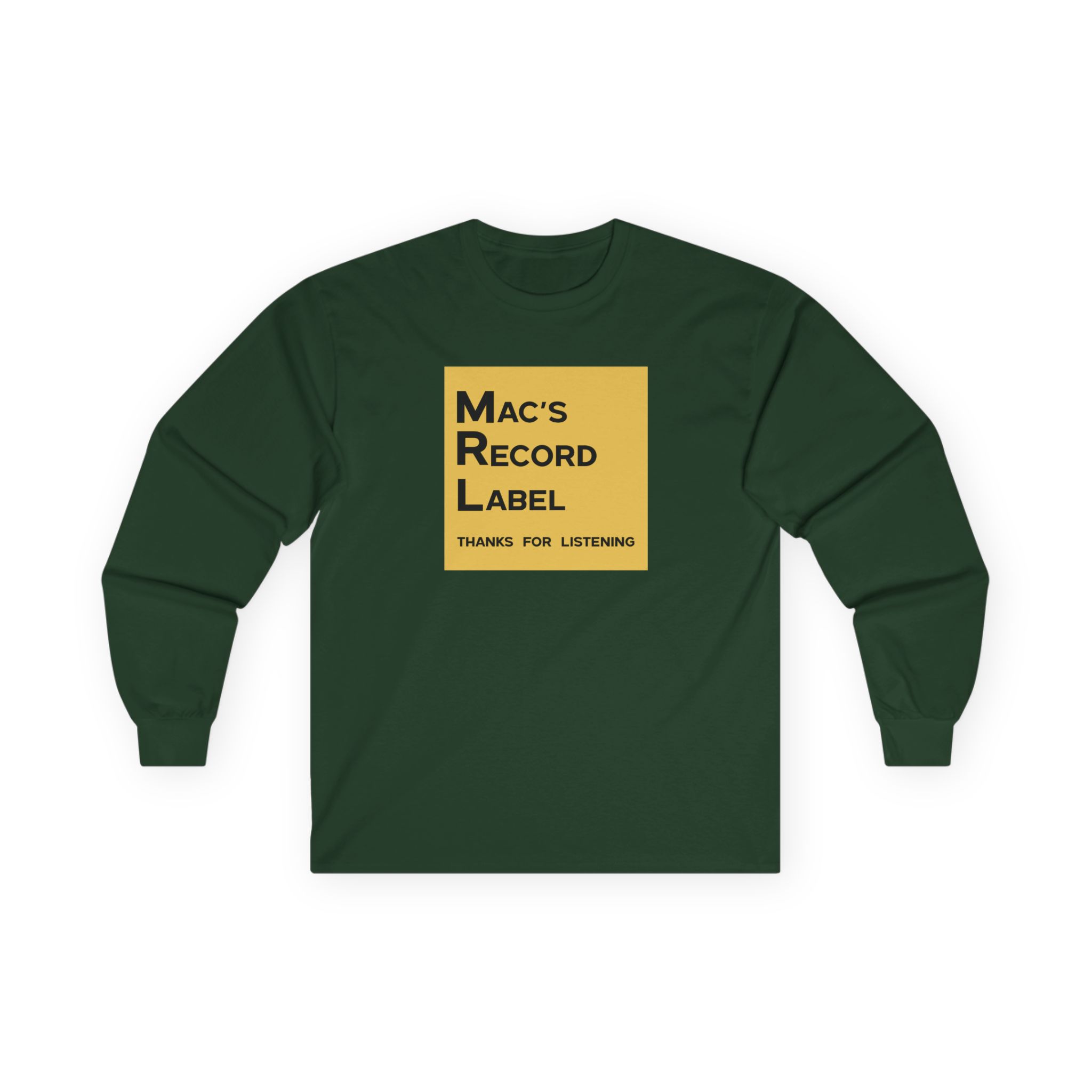 Mac Demarco Label Logo Unisex Ultra Cotton Long Sleeve Tee