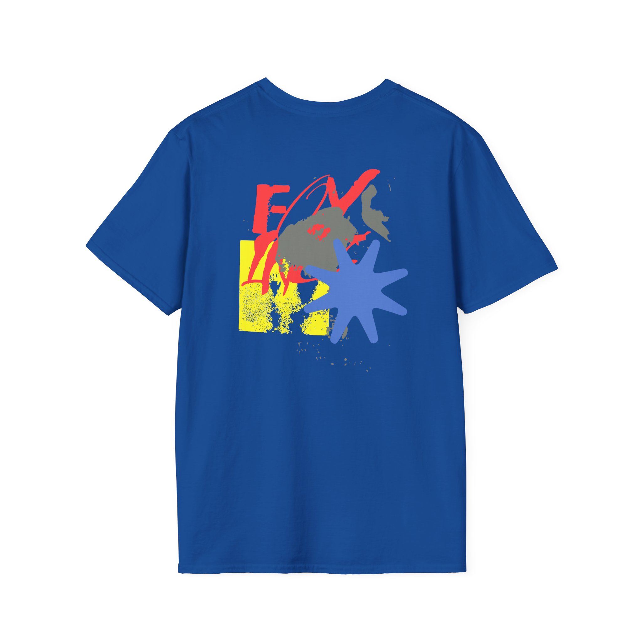 Foxing Shapes Unisex Softstyle T-Shirt