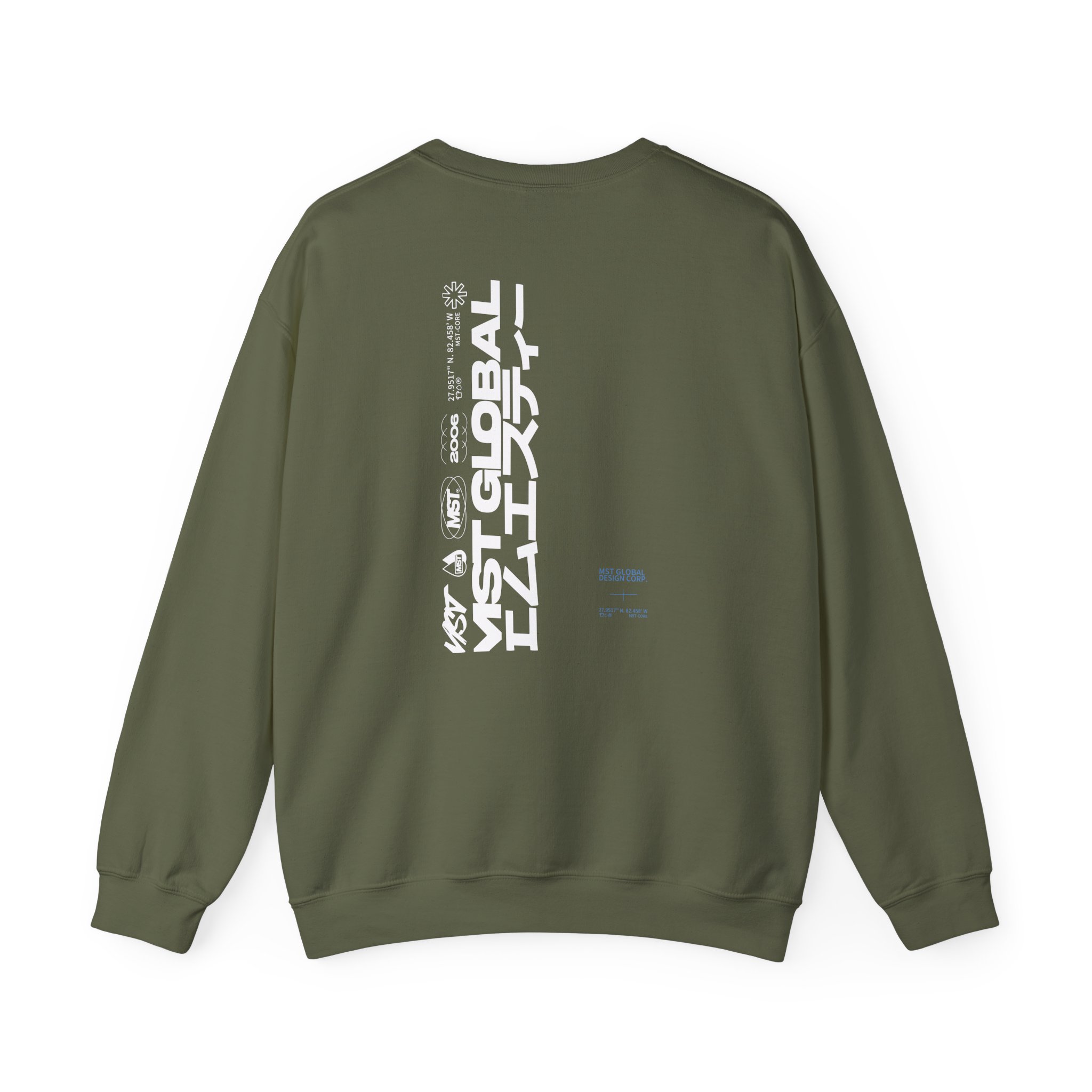 Moist Mst Global Unisex Heavy Blendâ„¢ Crewneck Sweatshirt