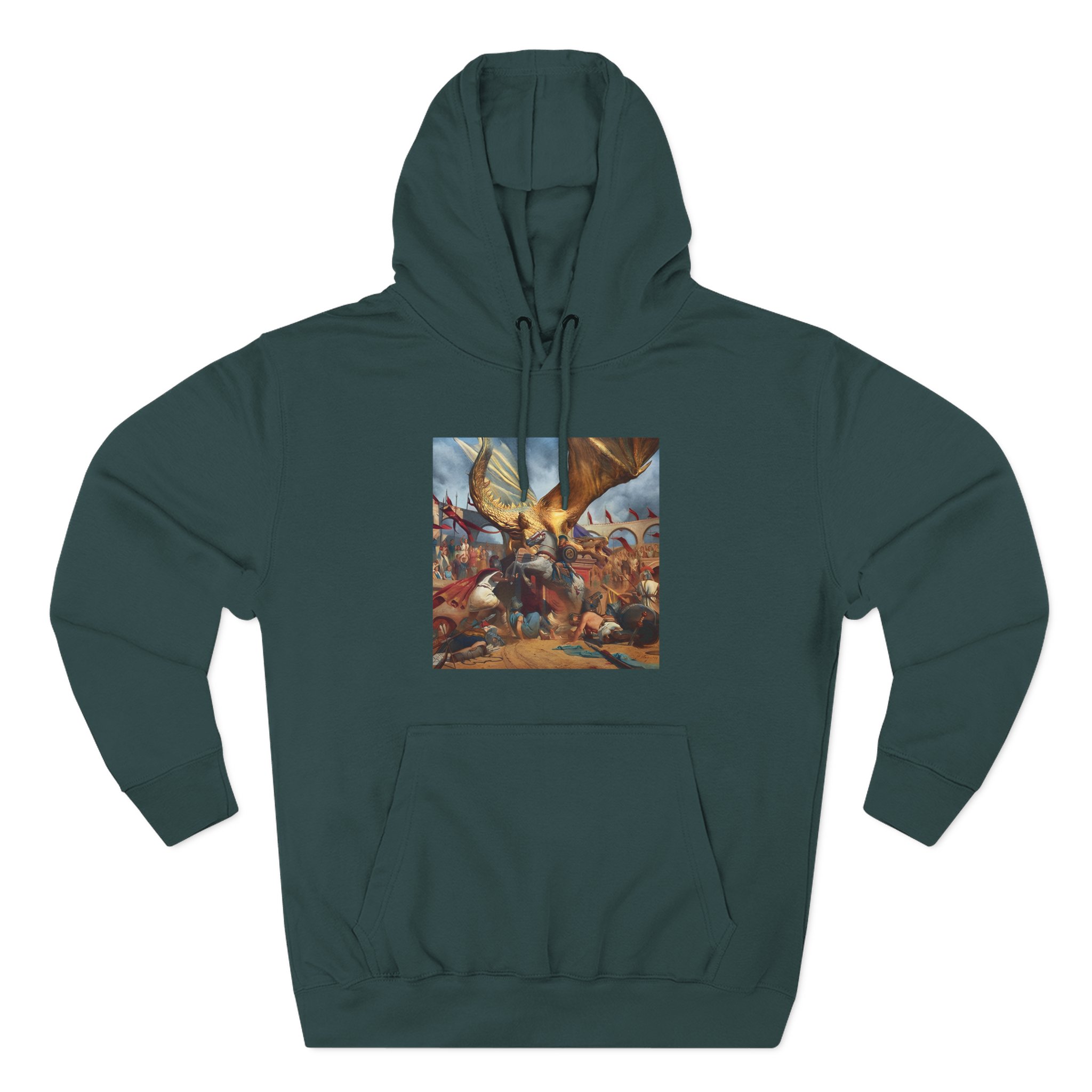 Trivium Itcotd Painting Three-Panel Fleece Hoodie